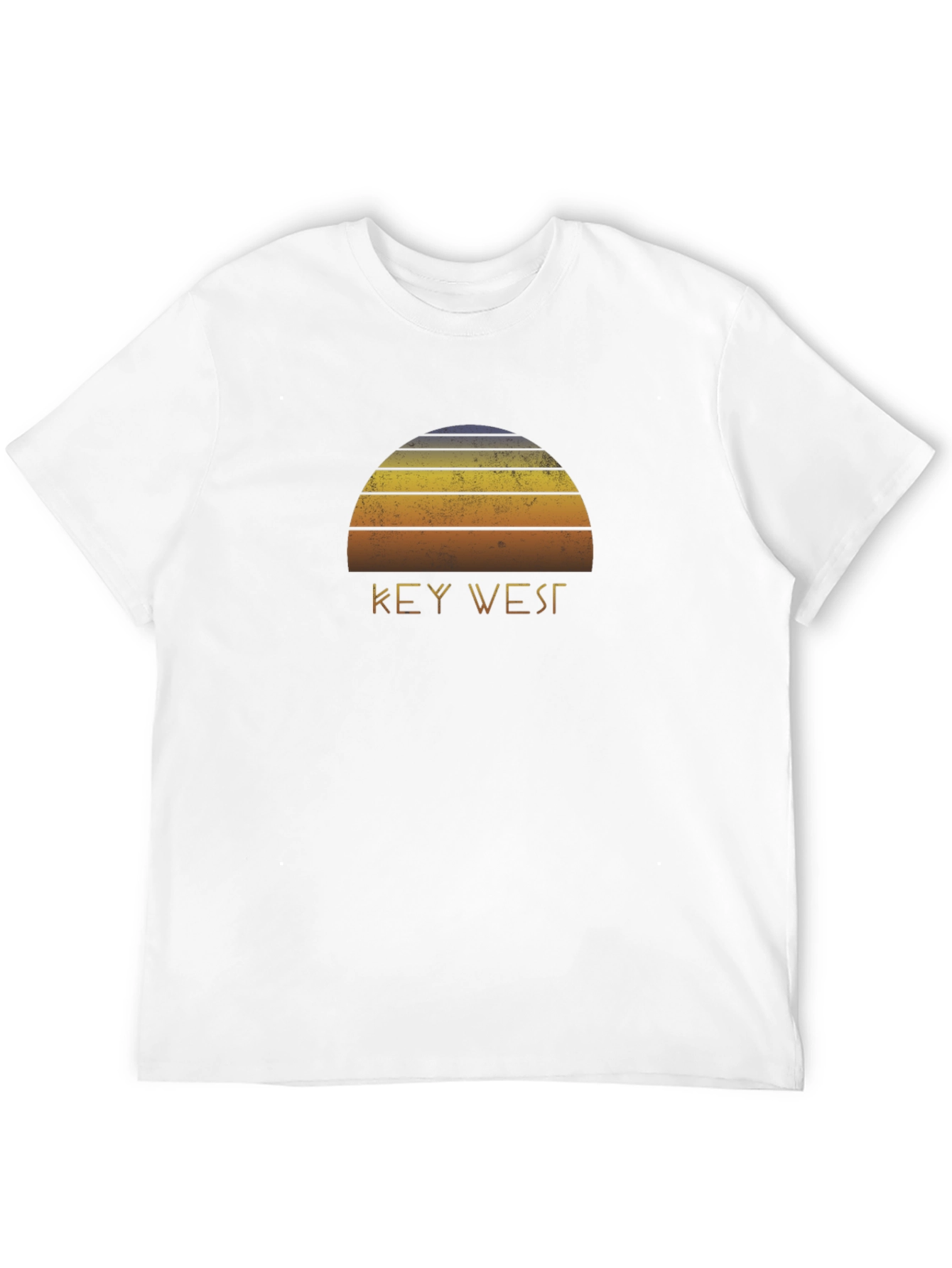 Key West Sunset Graphic Tee - Retro Style Shirt