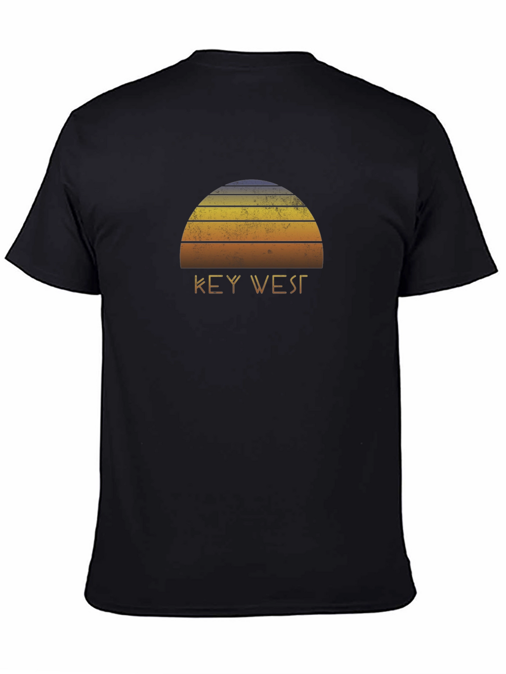 Key West Sunset Graphic Tee - Retro Style Shirt