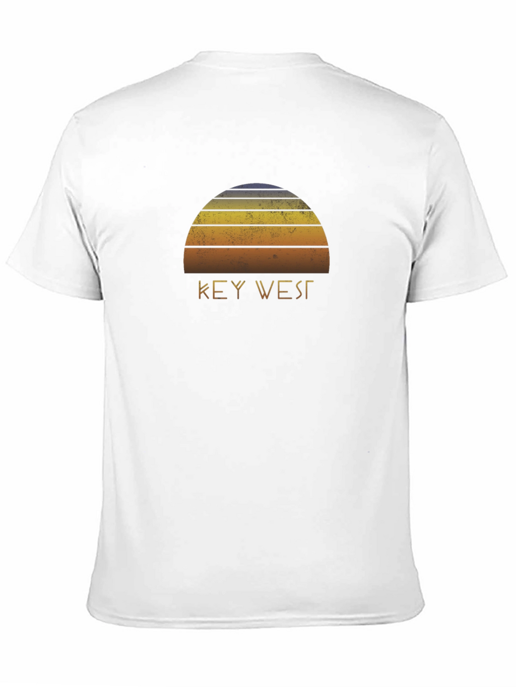 Key West Sunset Graphic Tee - Retro Style Shirt
