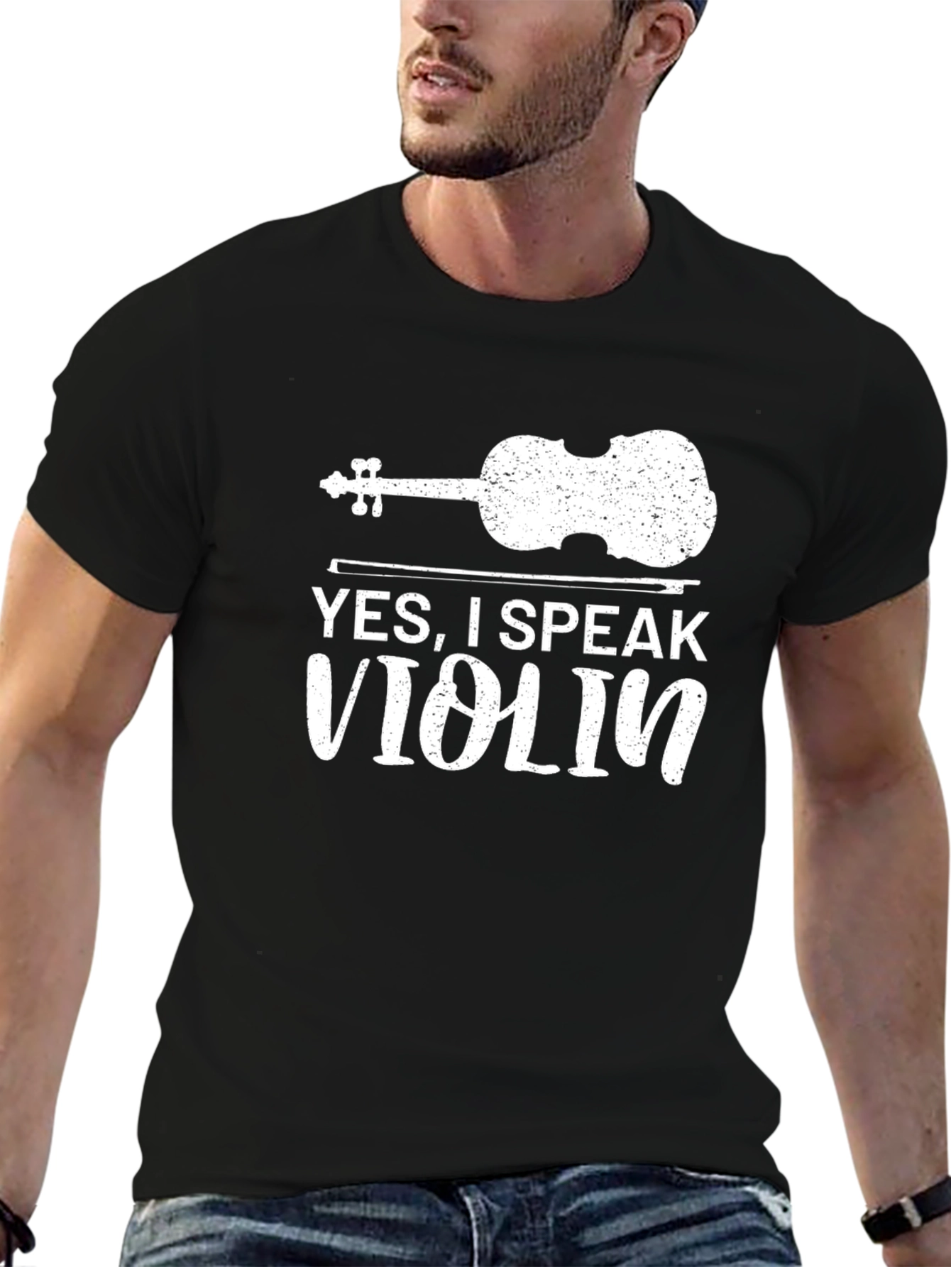 Yes I Speak Violin - Musician T-Shirt
