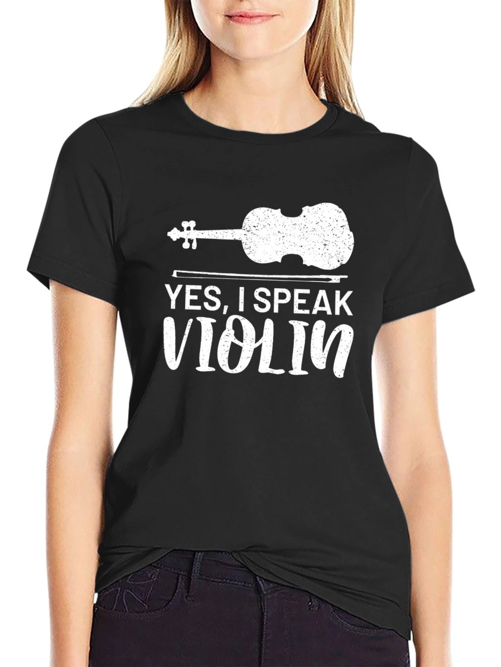 Yes I Speak Violin - Musician T-Shirt