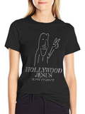 Hollywood Jesus T-Shirt - Co-Pilot Funny Graphic Tee
