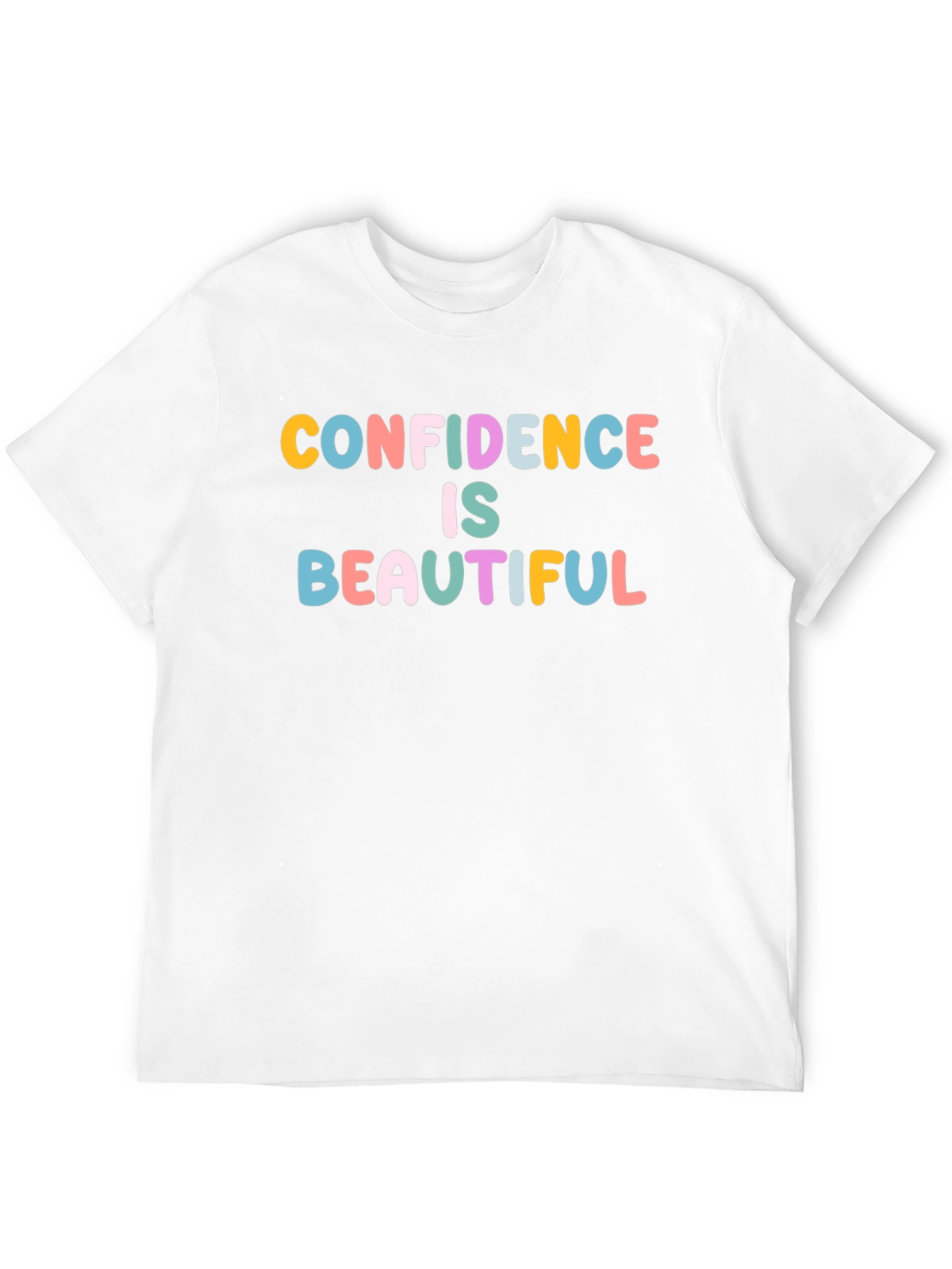 Confidence Is Beautiful Graphic Tee - Stylish Unisex Fit