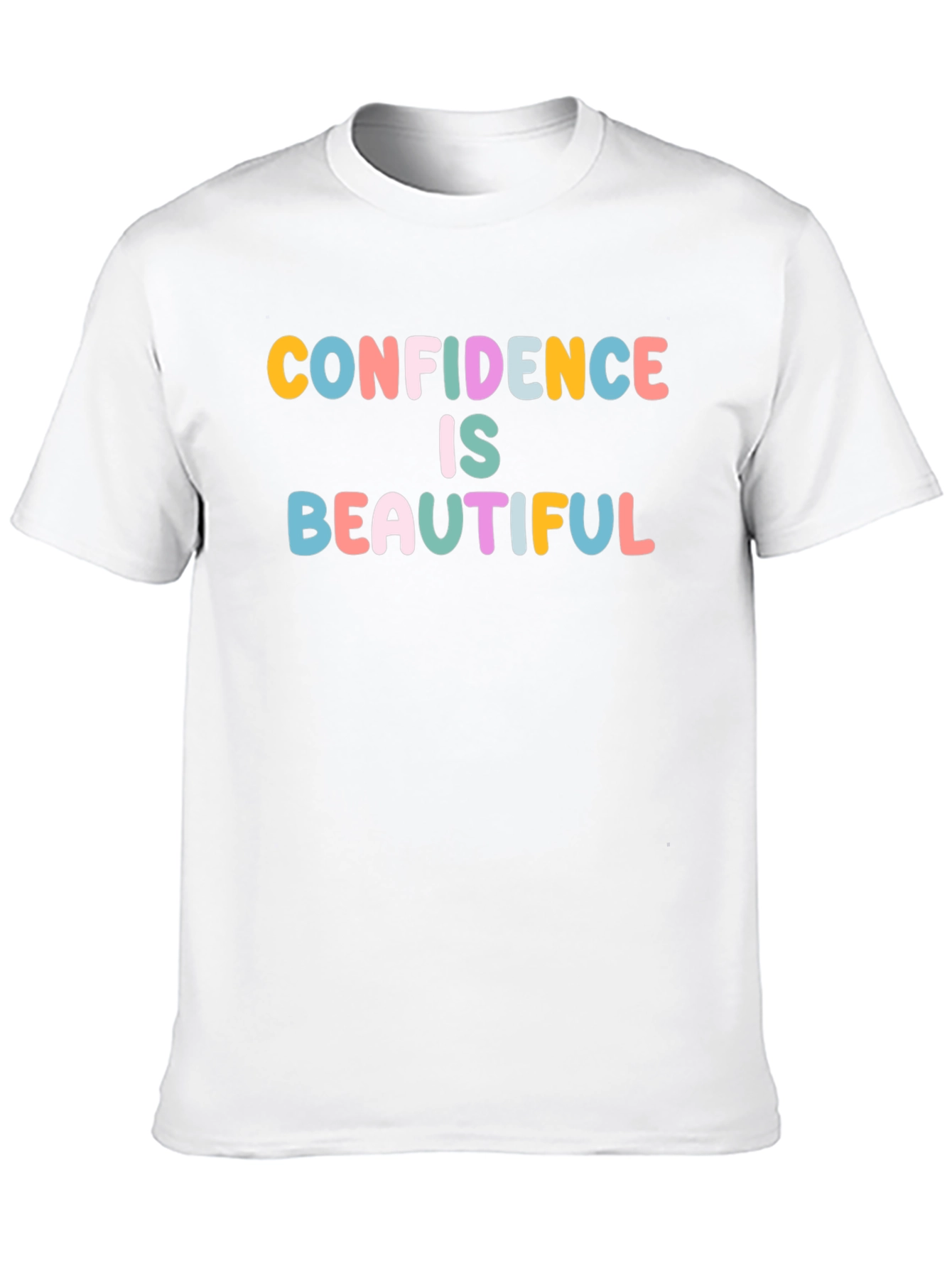 Confidence Is Beautiful Graphic Tee - Stylish Unisex Fit