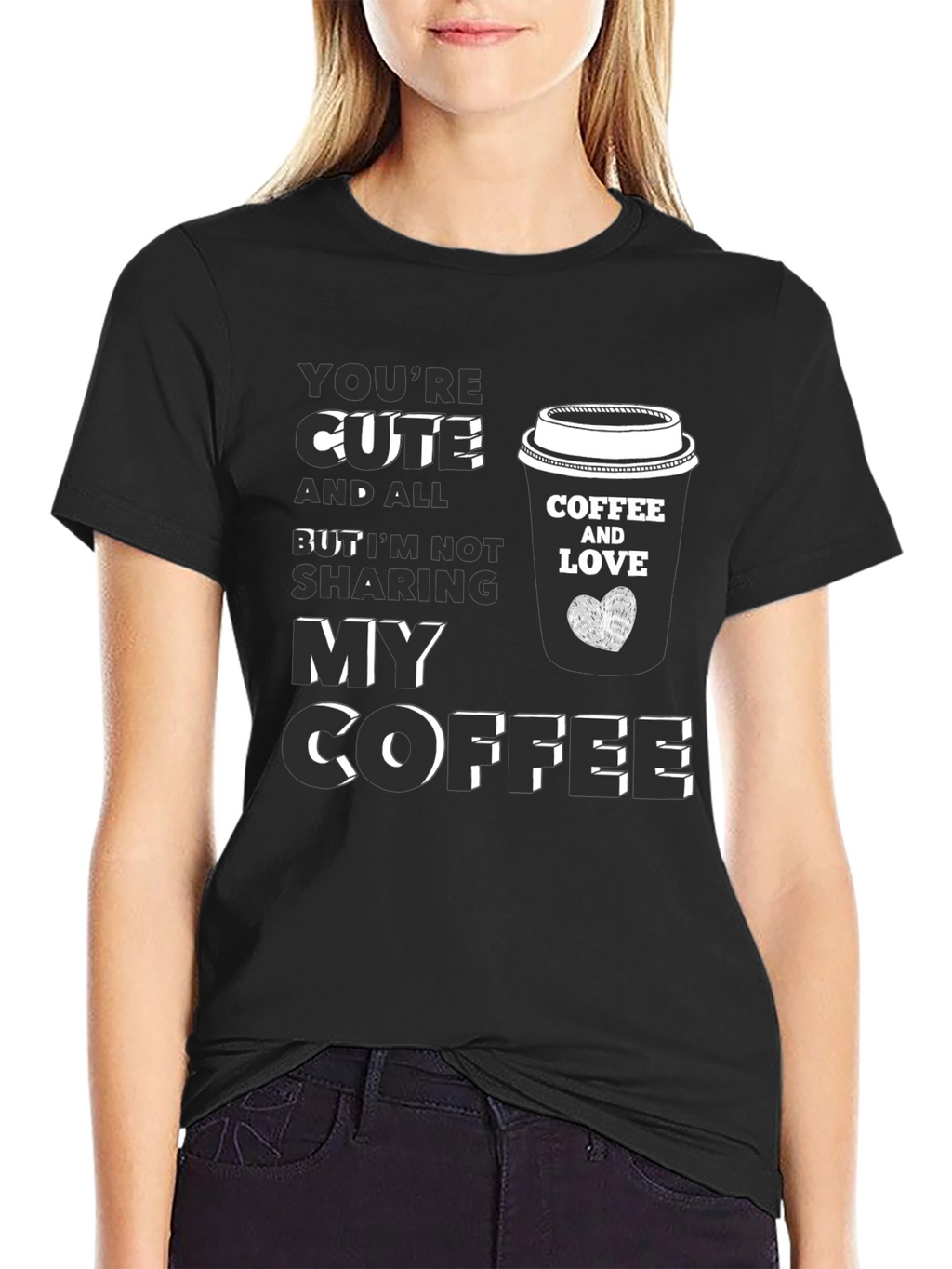 Cute Coffee Lovers Tee - My Coffee