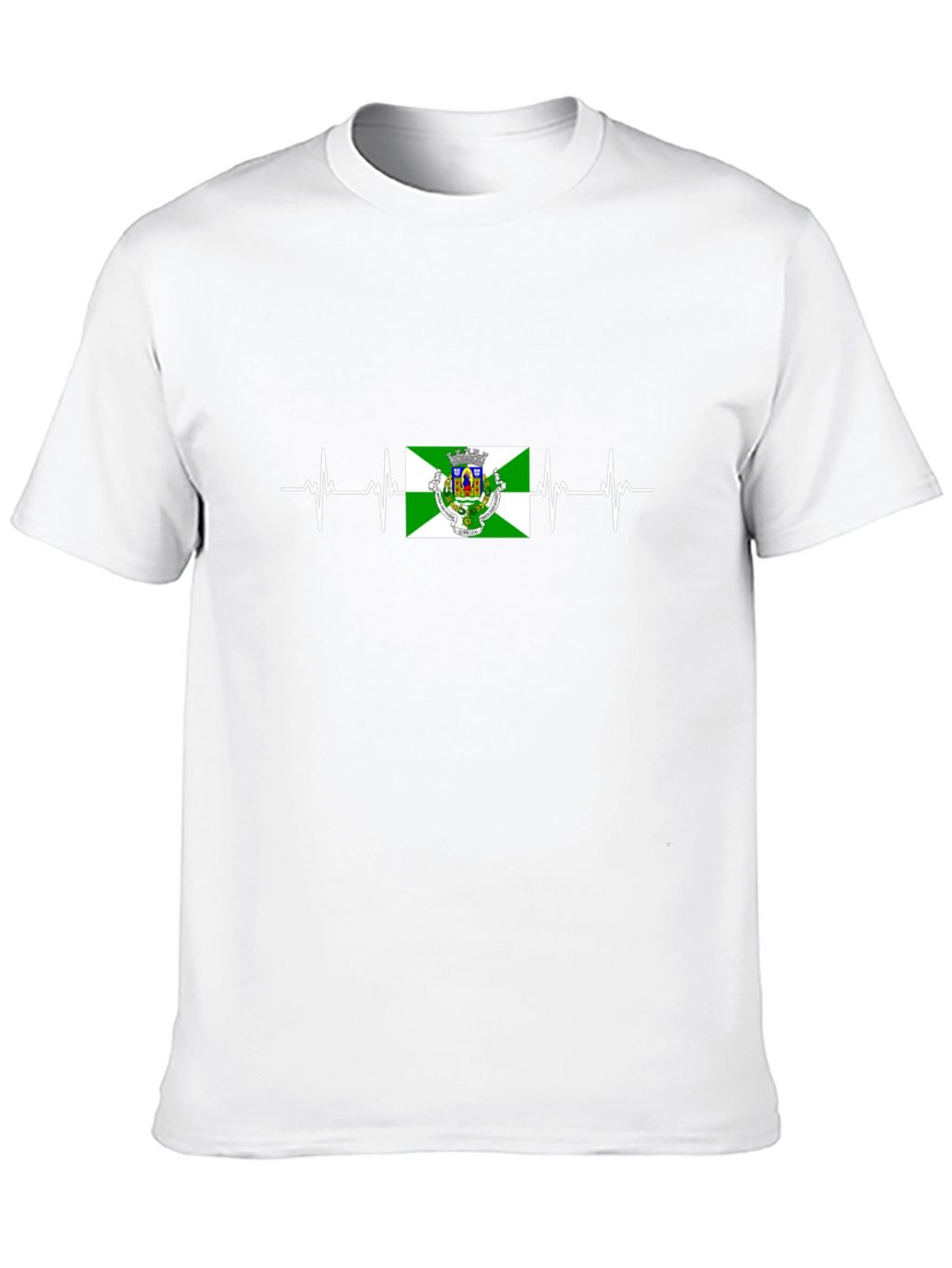 Heartbeat Flag T-Shirt - Black