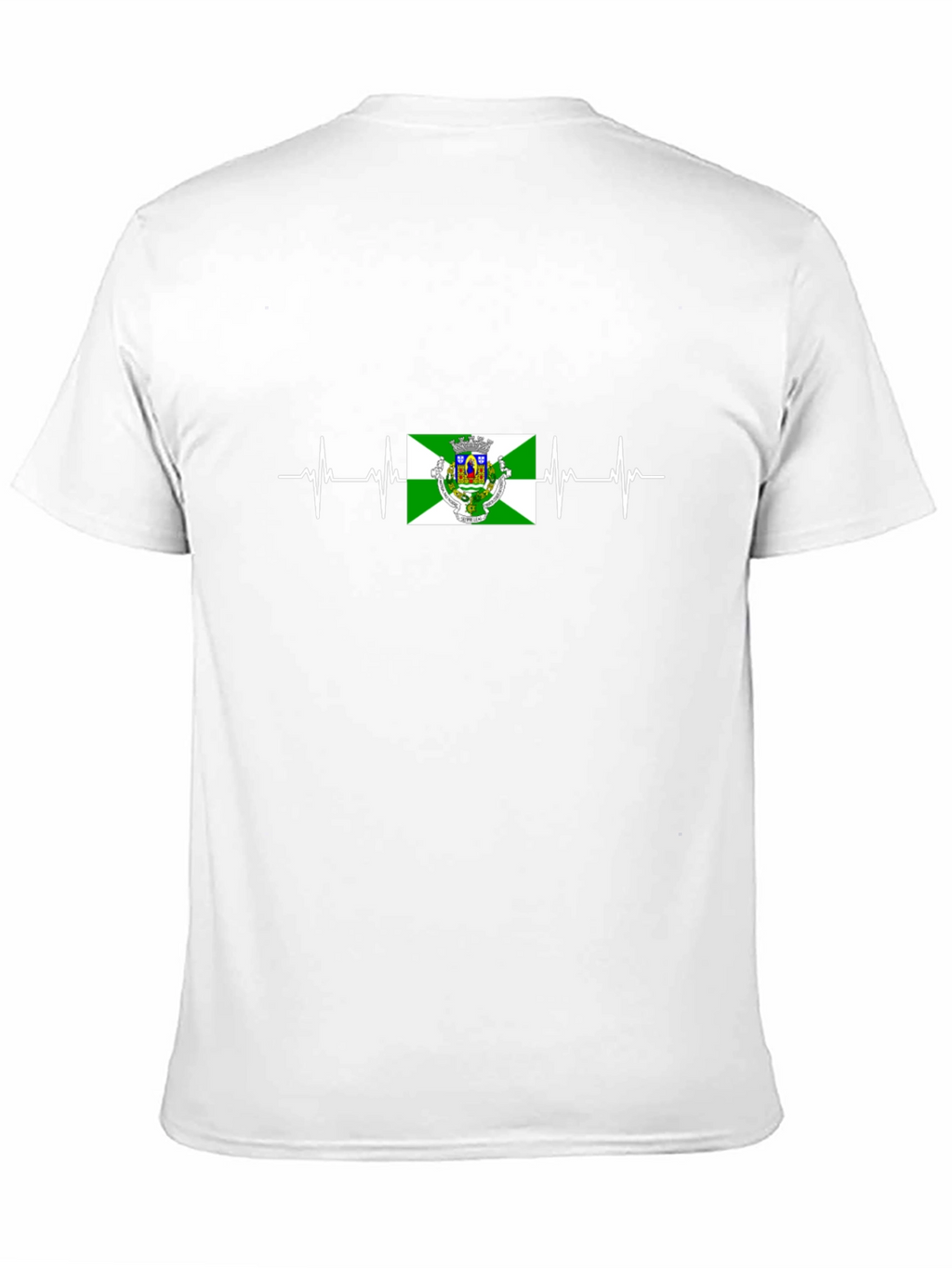 Heartbeat Flag T-Shirt - Black
