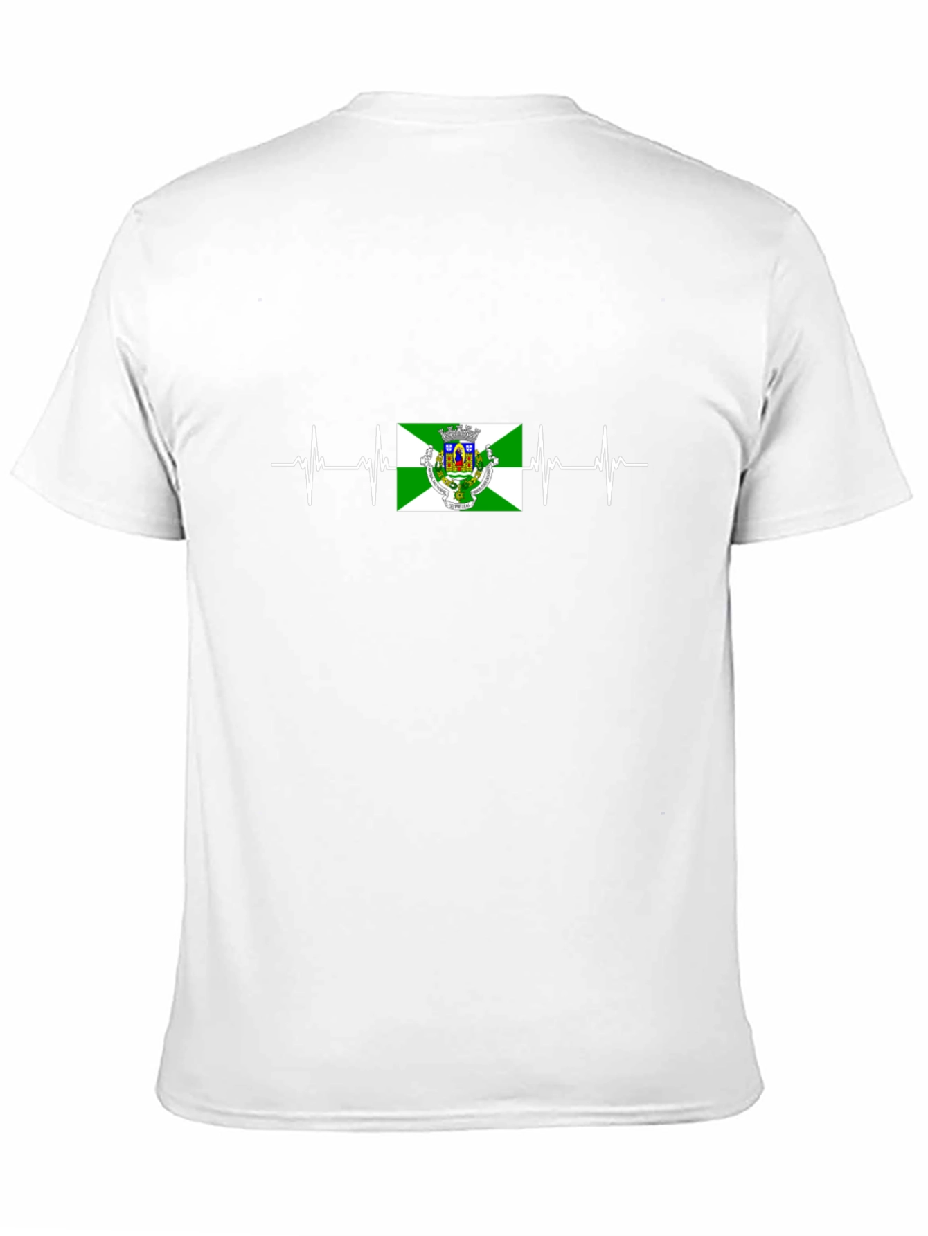 Heartbeat Flag T-Shirt - Black