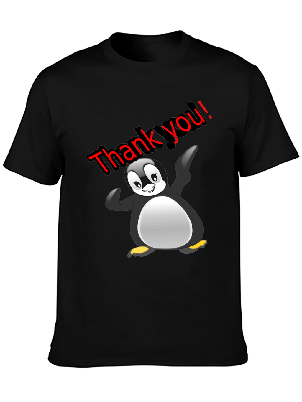 Thank You Penguin Graphic Tee