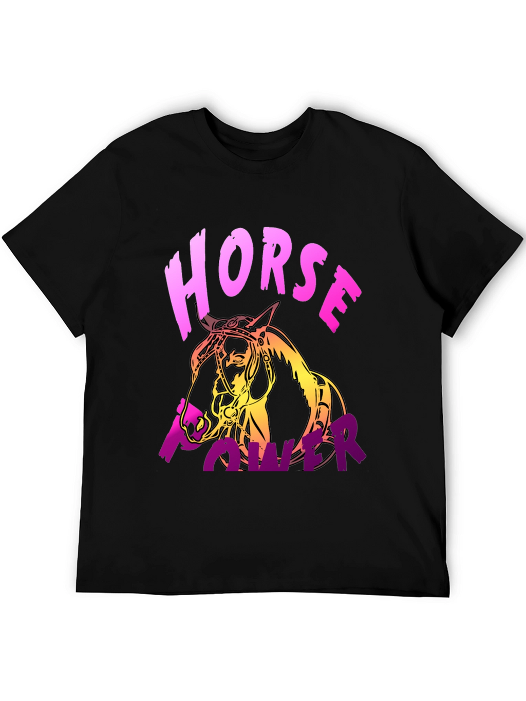 Horse Power T-Shirt - Graphic Tee