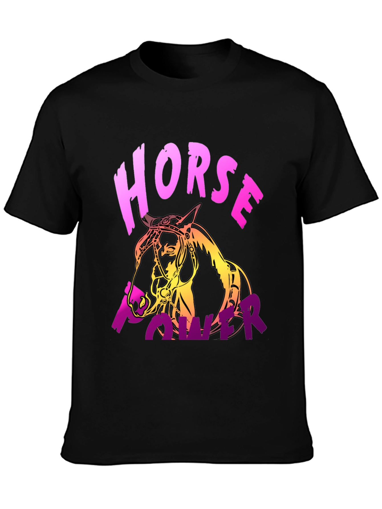 Horse Power T-Shirt - Graphic Tee