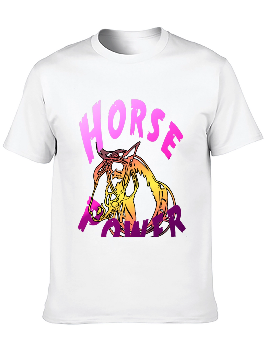 Horse Power T-Shirt - Graphic Tee