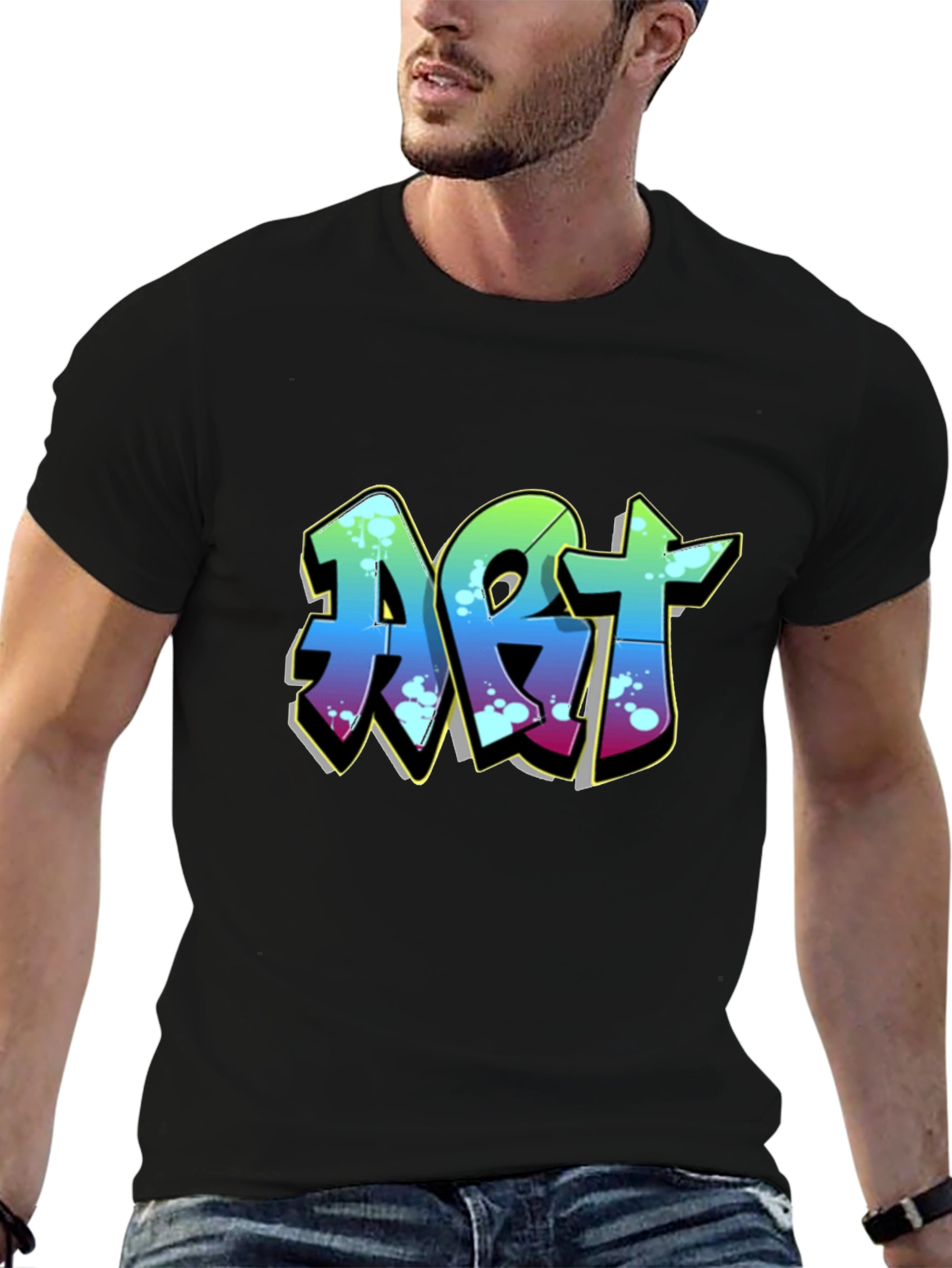Art Graffiti Style T-Shirt