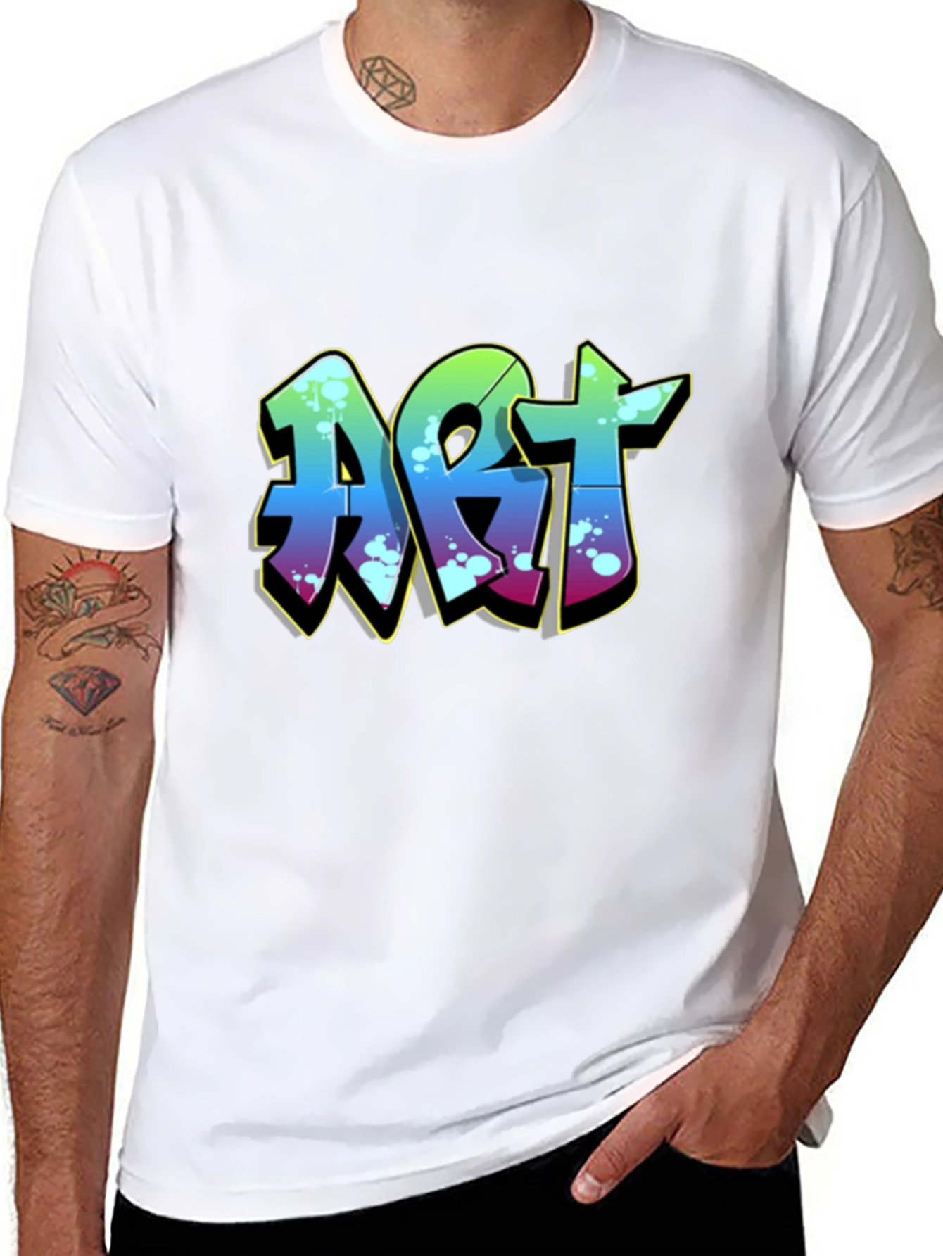 Art Graffiti Style T-Shirt