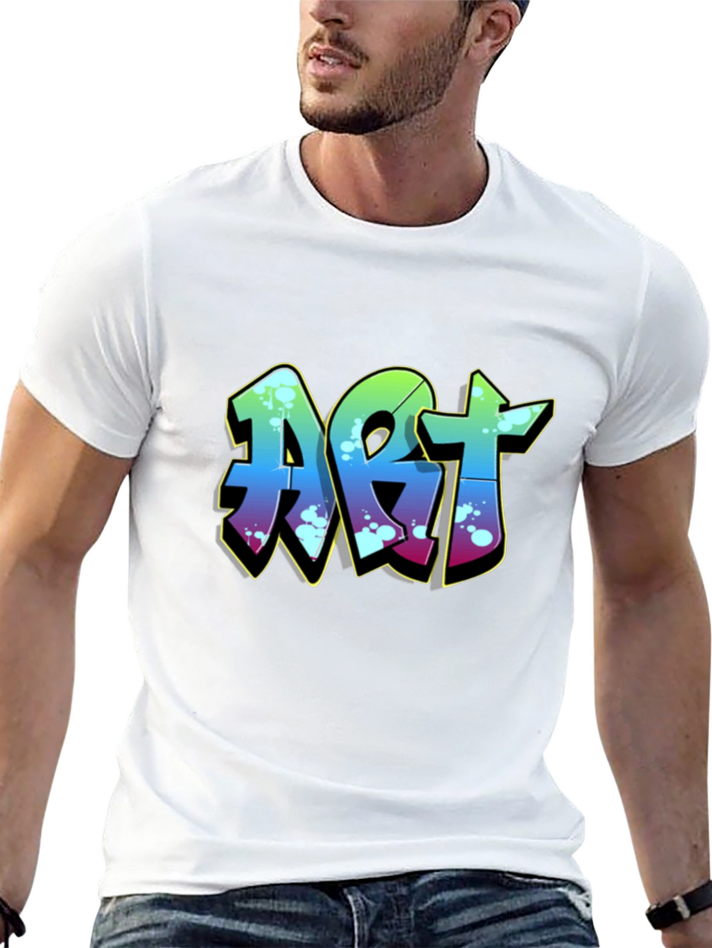 Art Graffiti Style T-Shirt