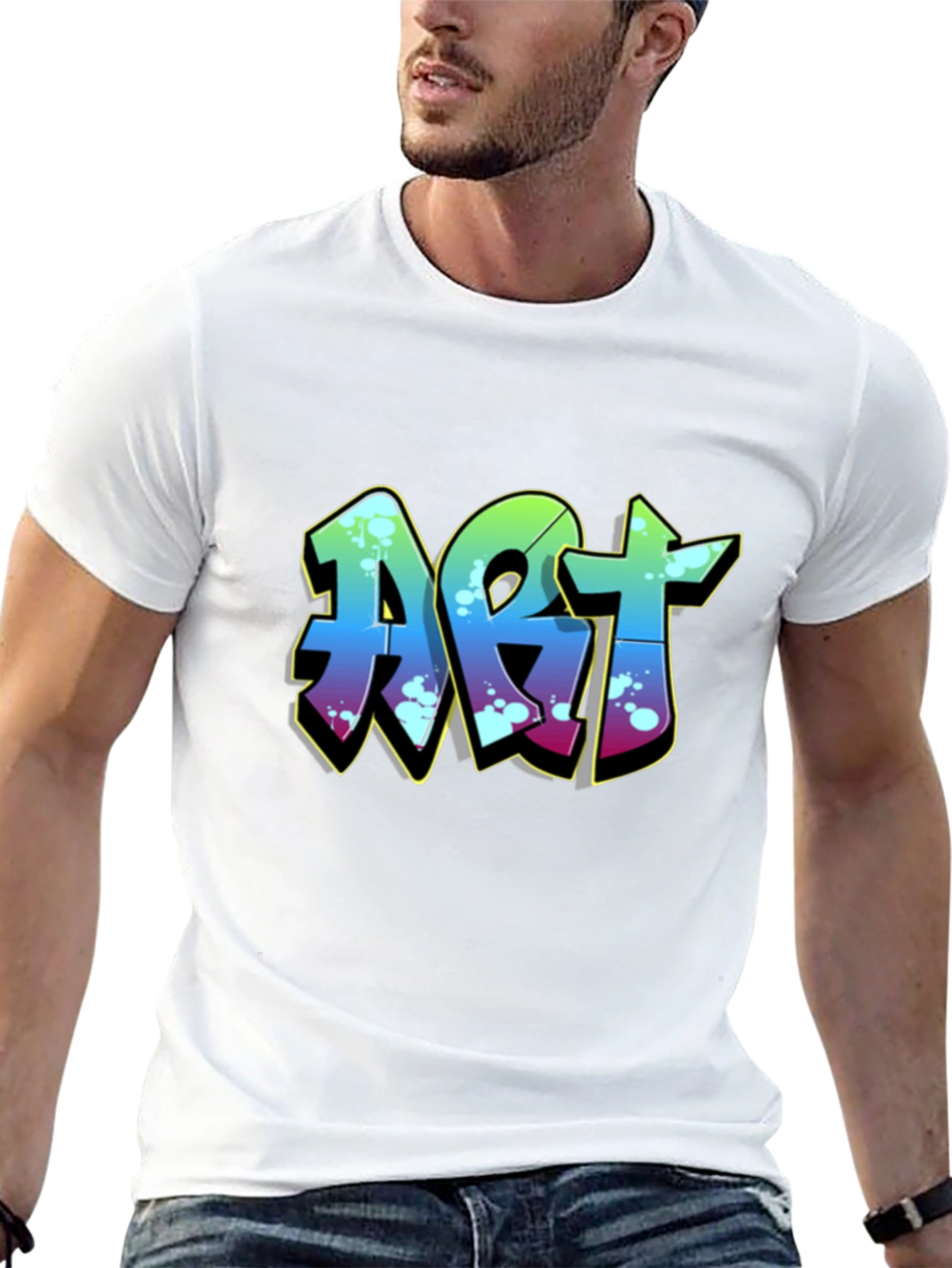 Art Graffiti Style T-Shirt