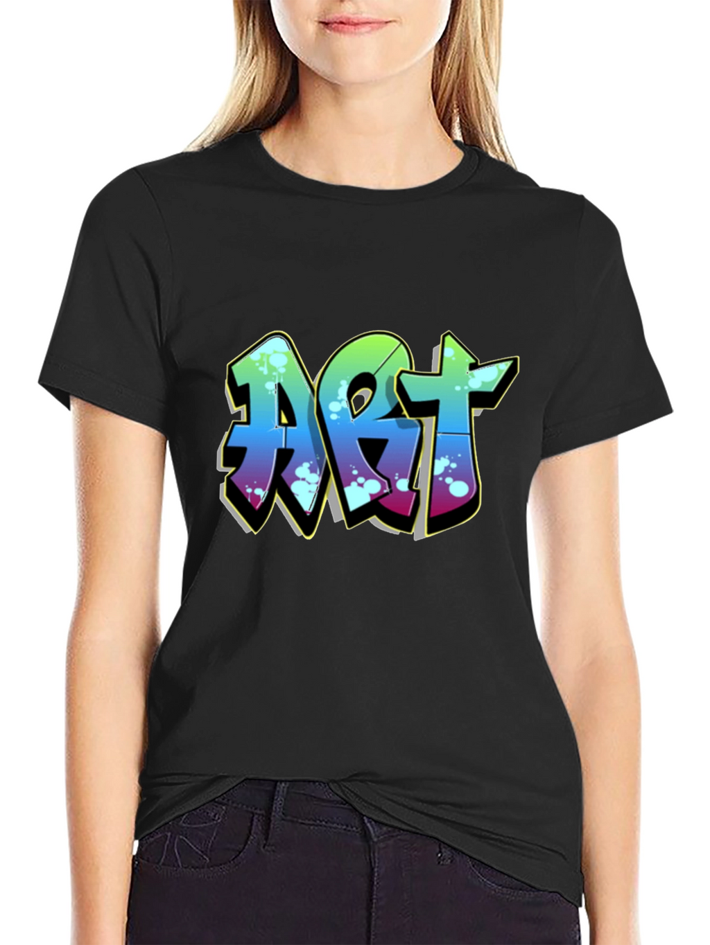 Art Graffiti Style T-Shirt