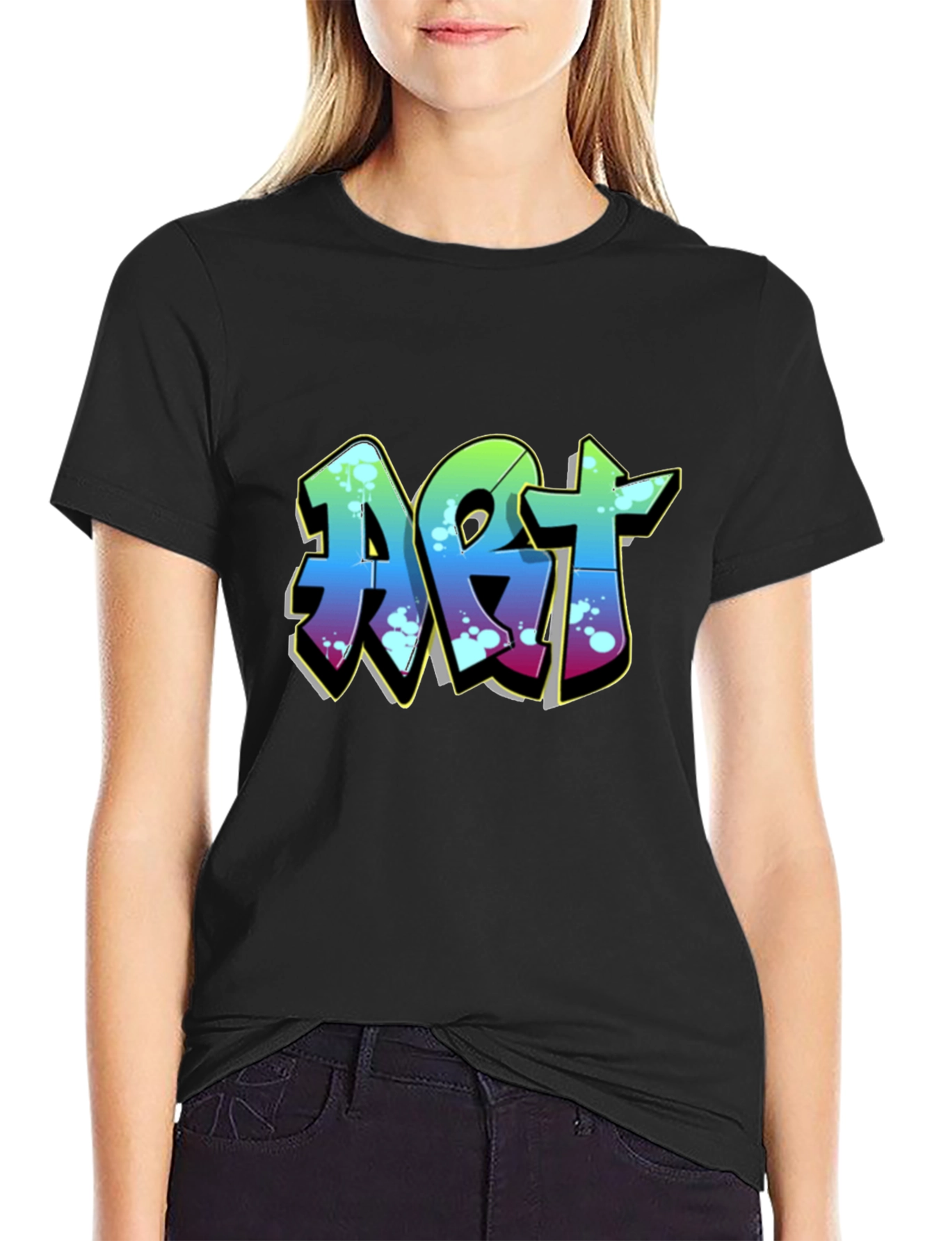 Art Graffiti Style T-Shirt