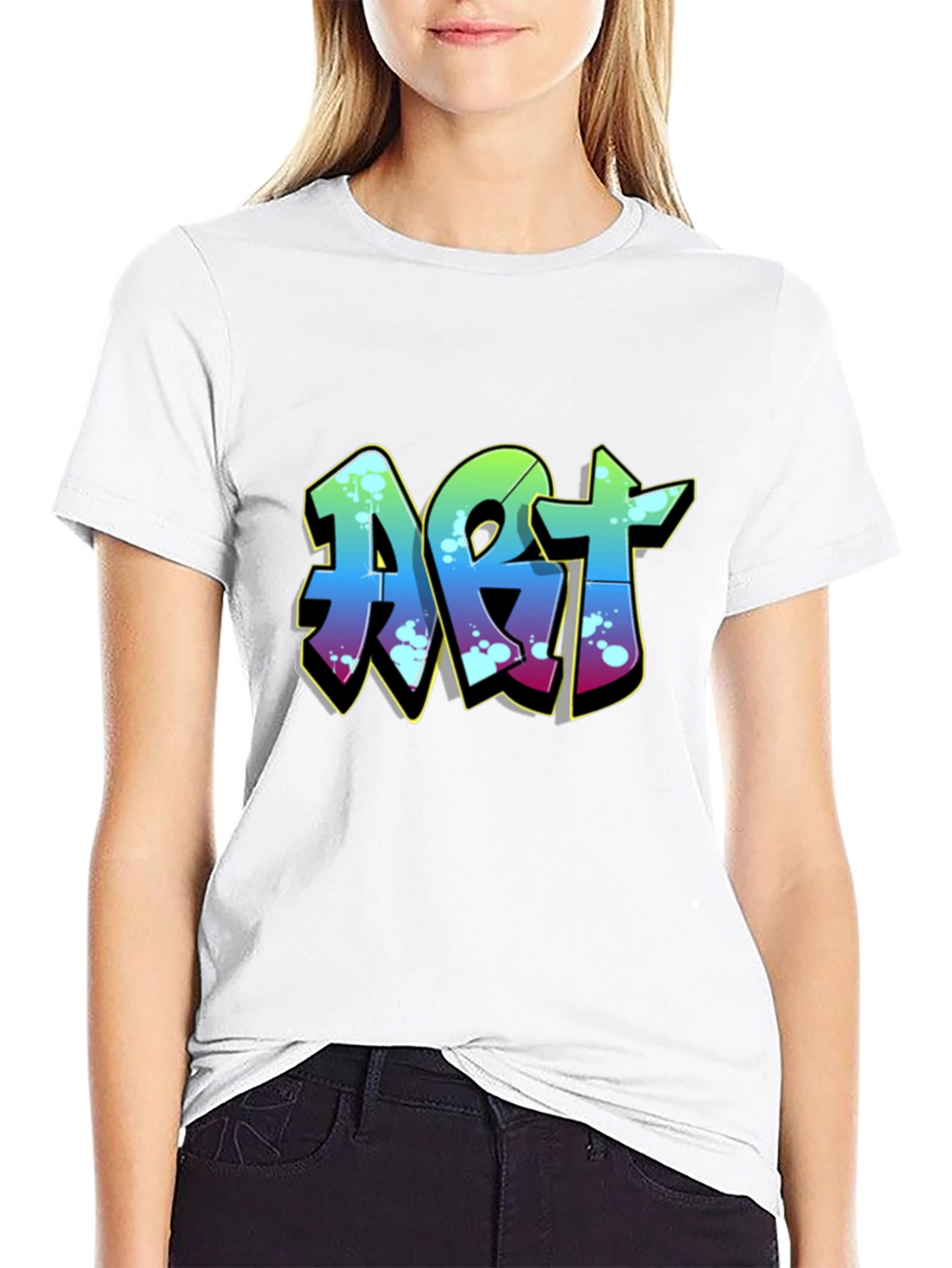 Art Graffiti Style T-Shirt
