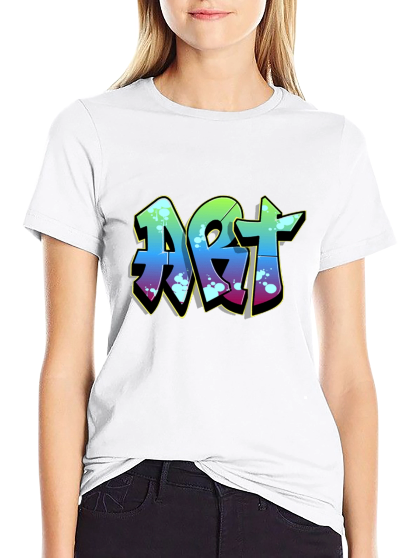 Art Graffiti Style T-Shirt