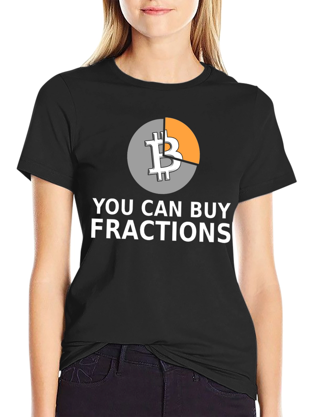 Bitcoin Fractions Graphic T-Shirt