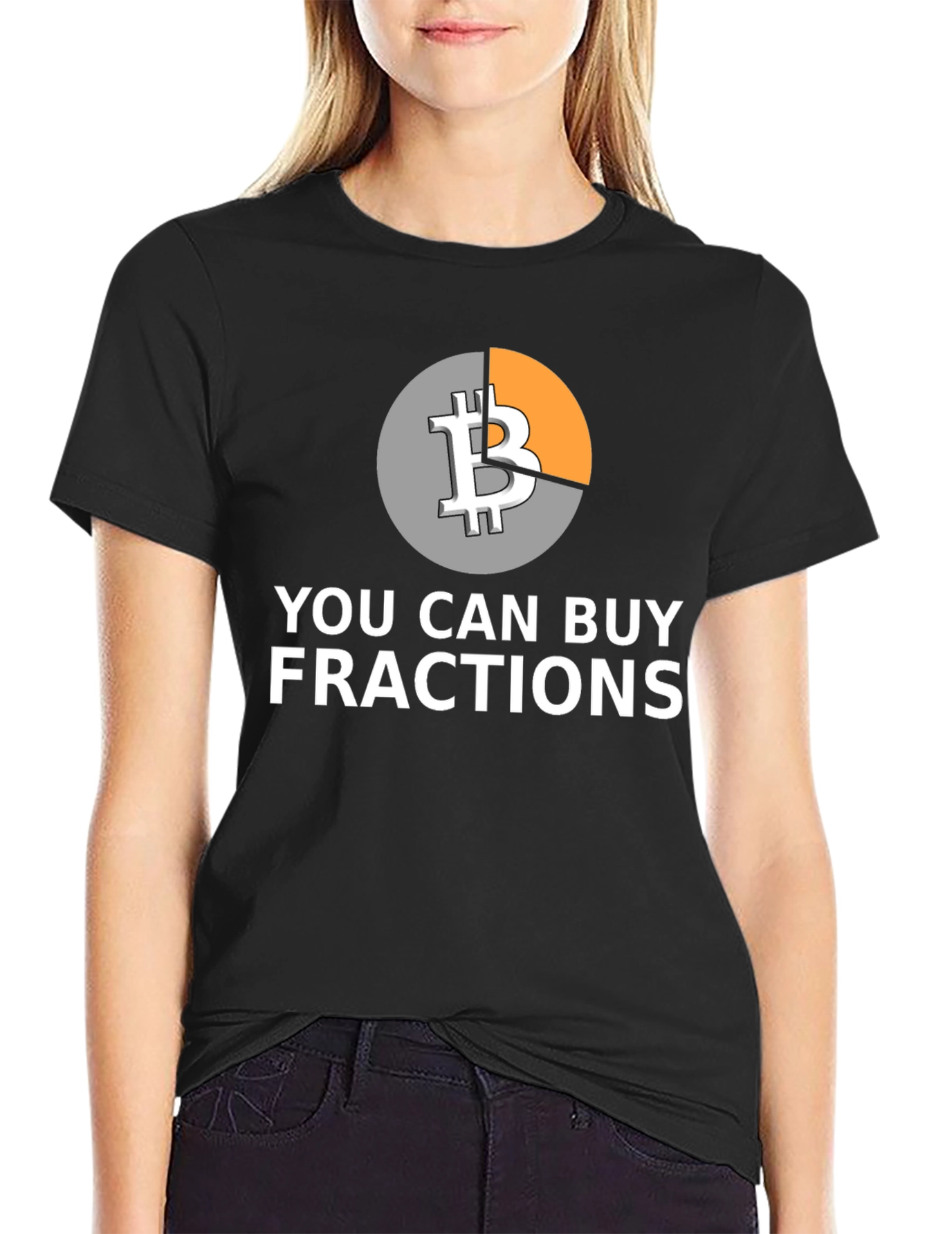 Bitcoin Fractions Graphic T-Shirt