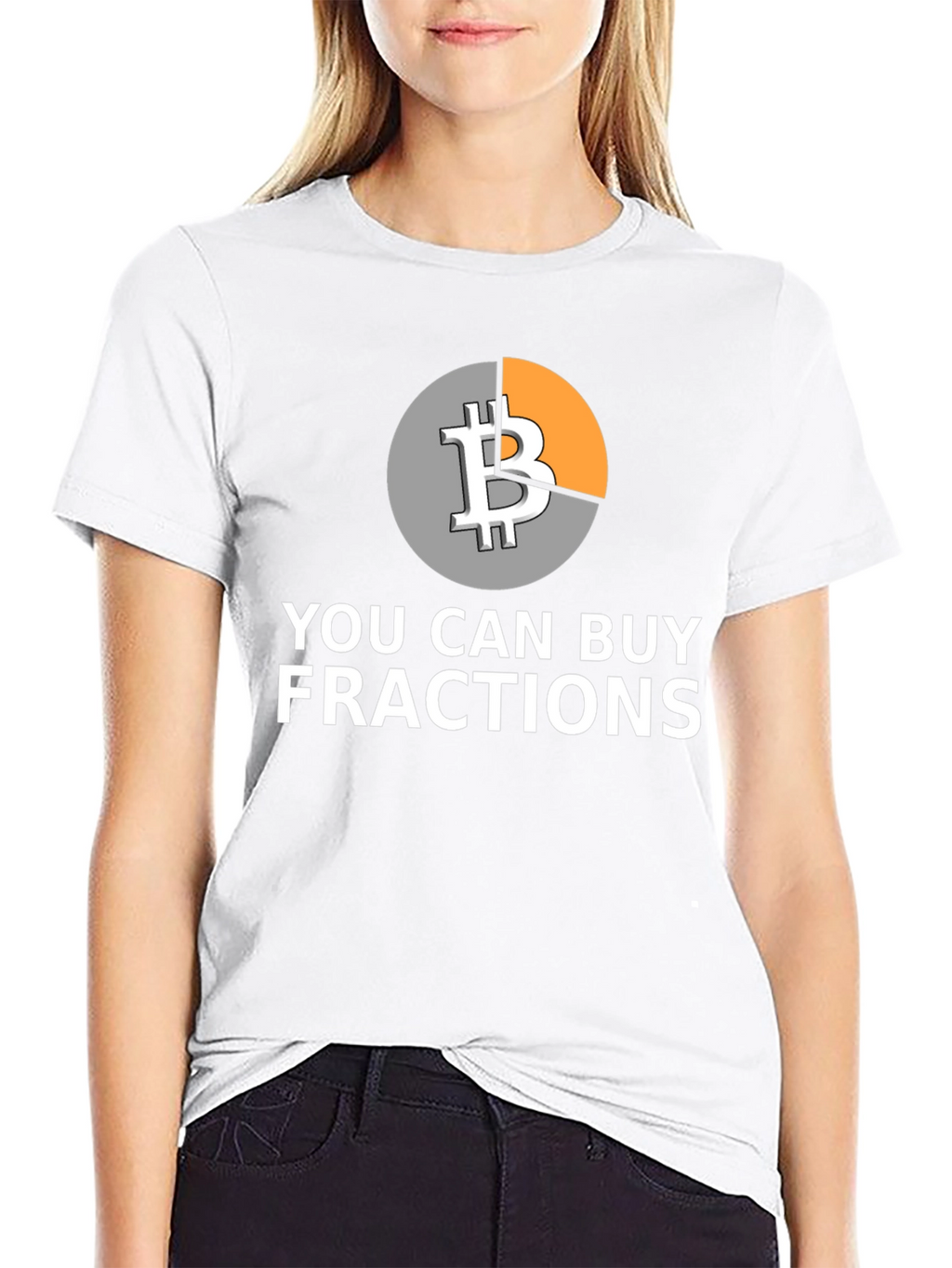Bitcoin Fractions Graphic T-Shirt
