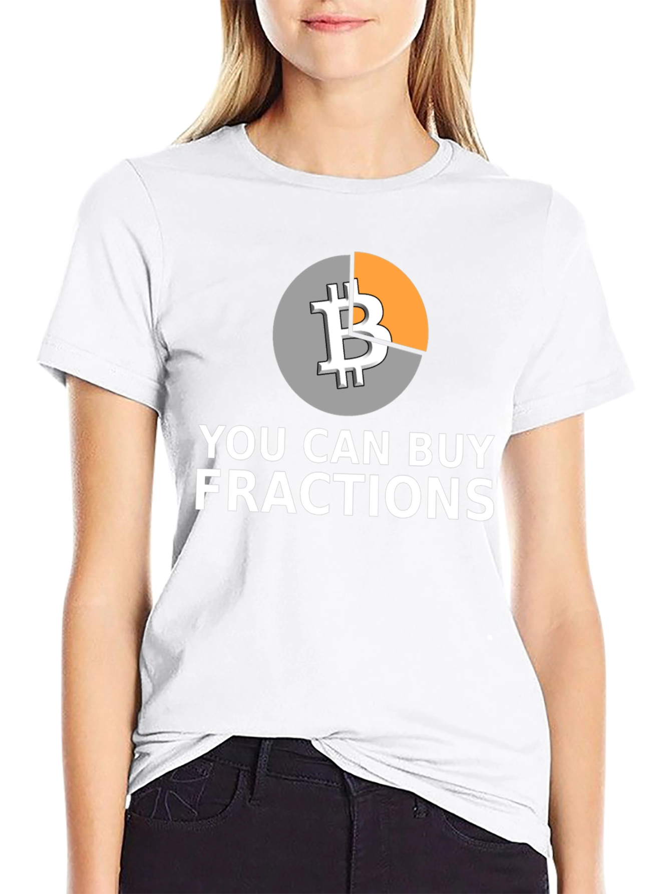 Bitcoin Fractions Graphic T-Shirt