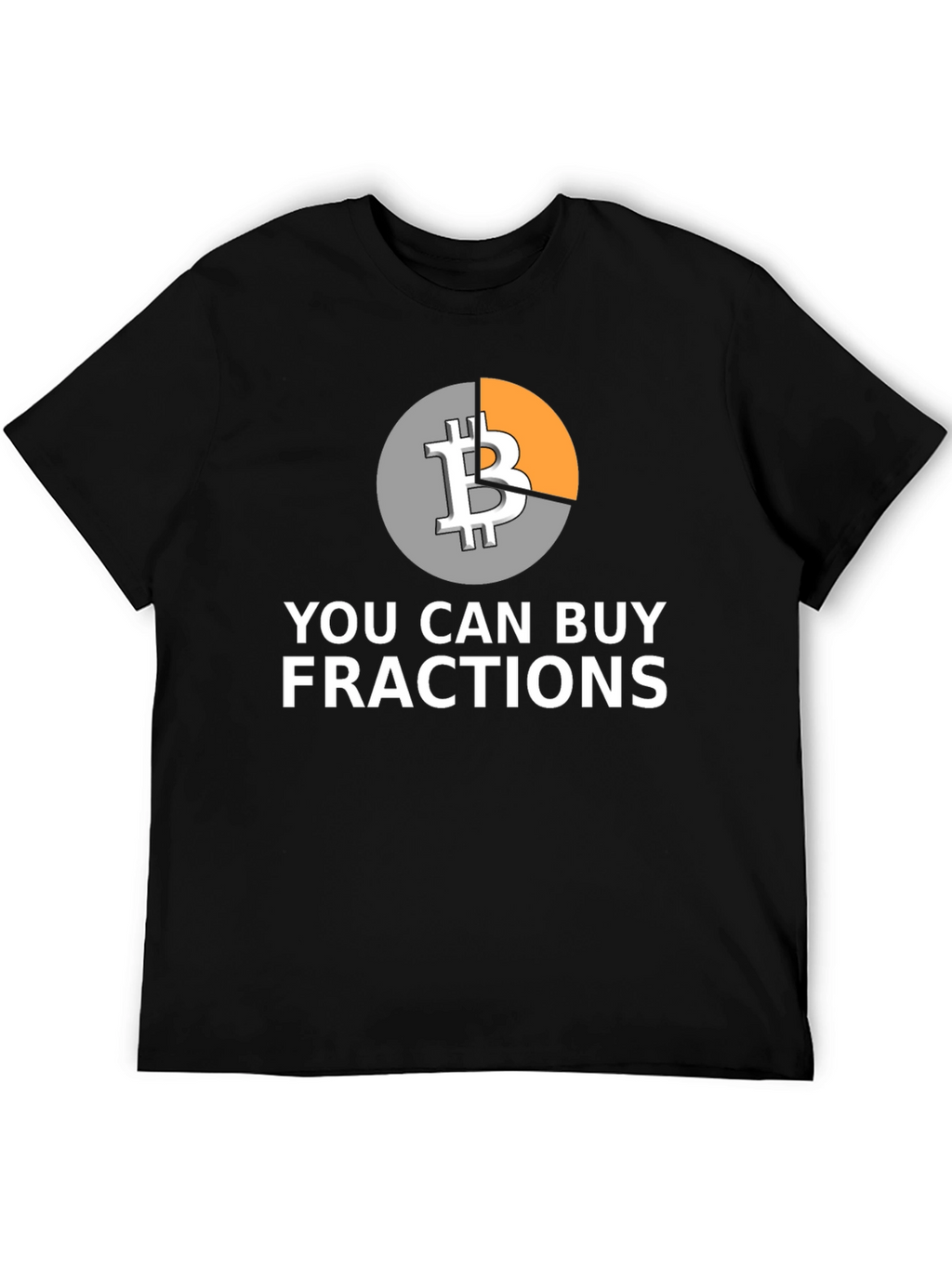 Bitcoin Fractions Graphic T-Shirt