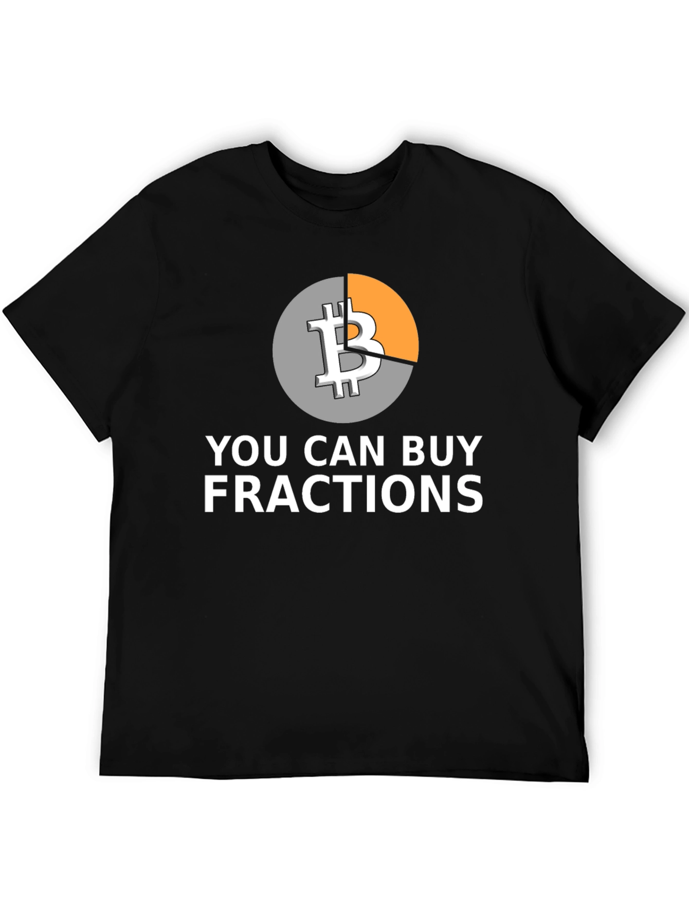 Bitcoin Fractions Graphic T-Shirt