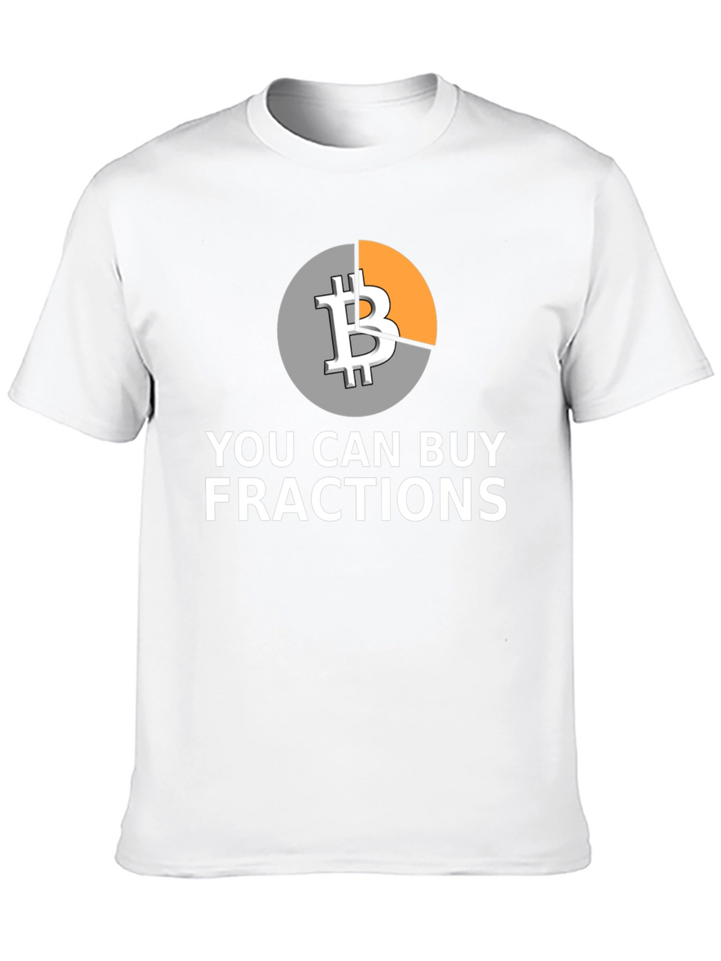 Bitcoin Fractions Graphic T-Shirt