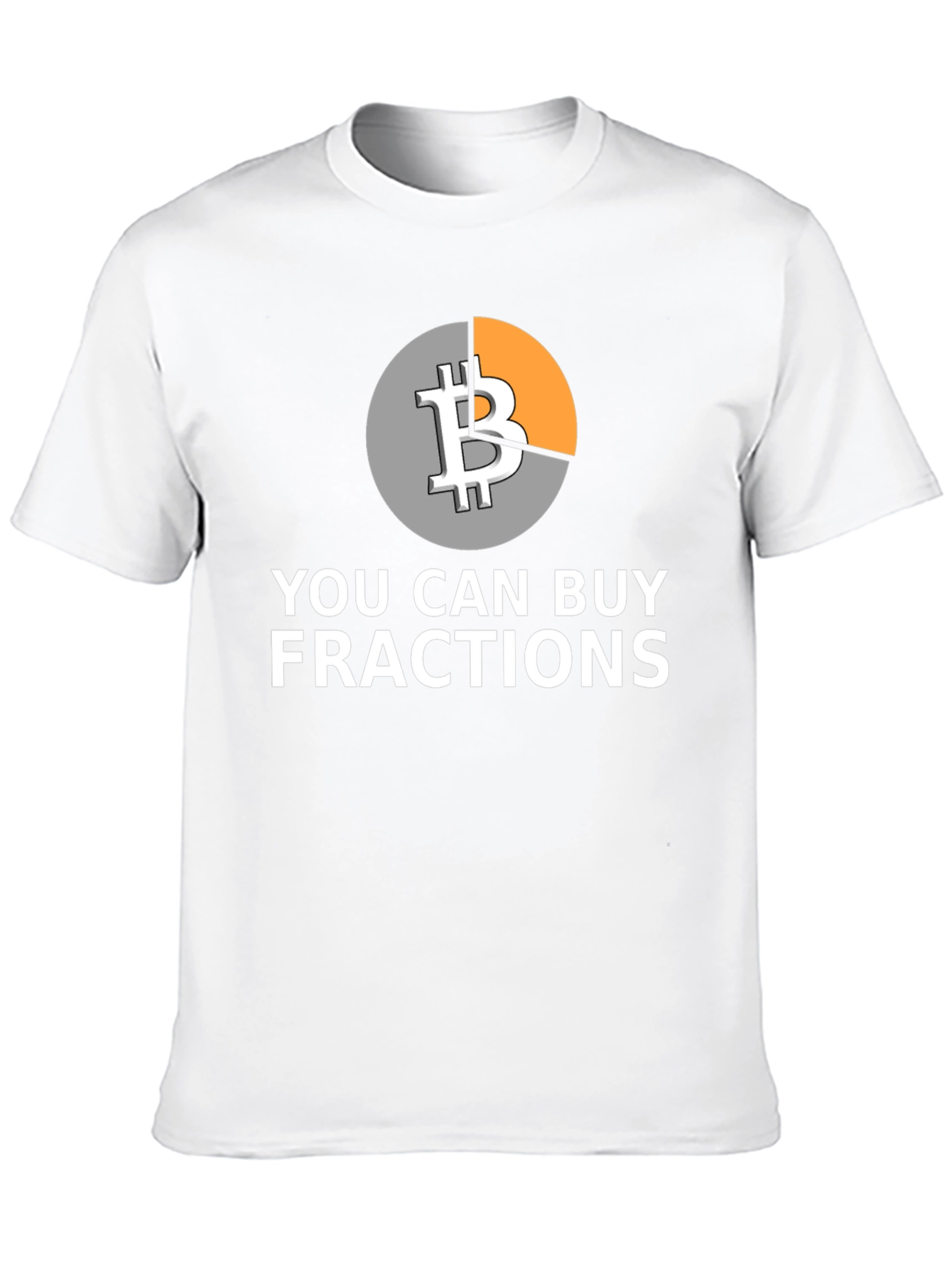 Bitcoin Fractions Graphic T-Shirt