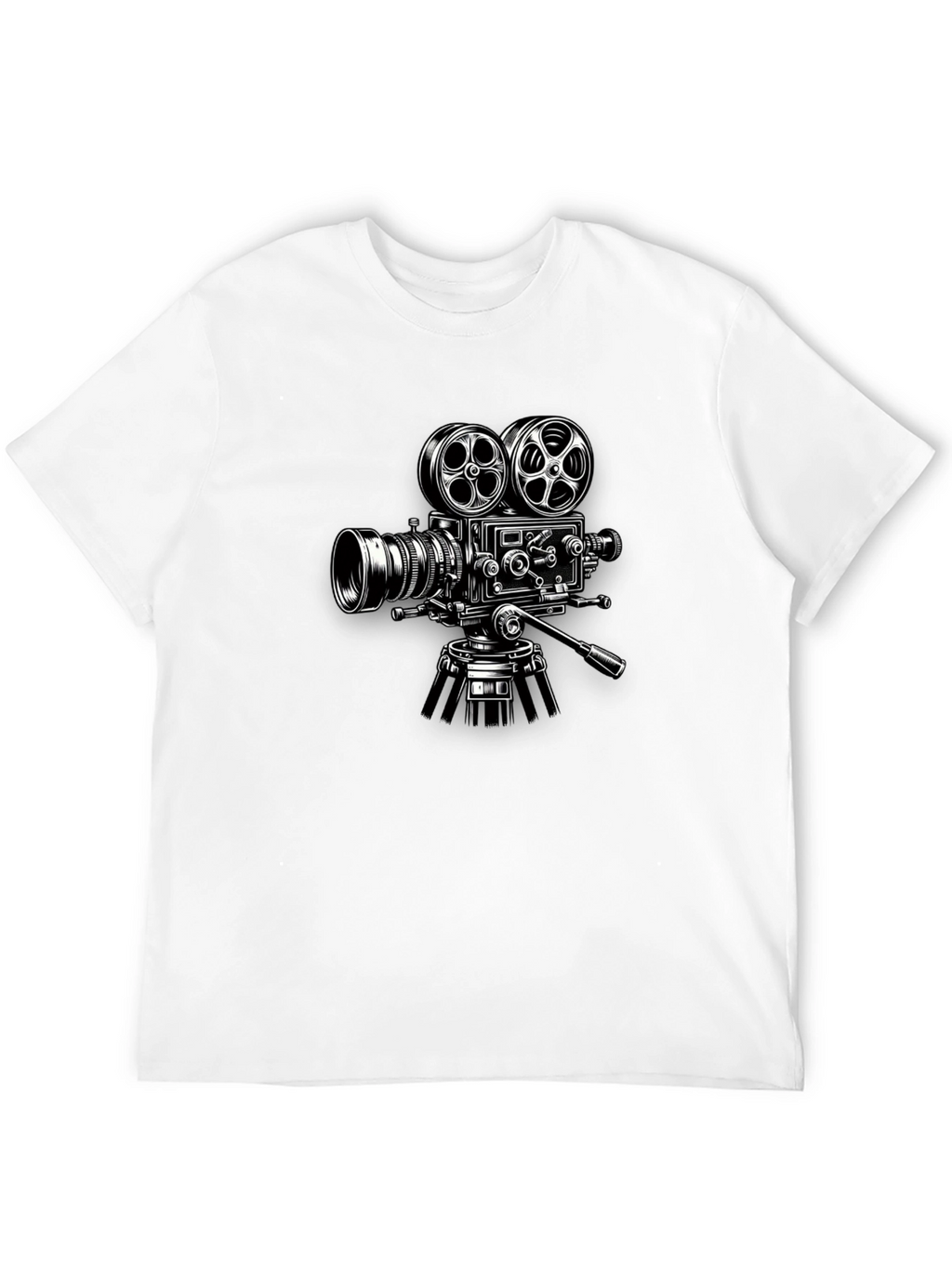 Retro Film Camera Graphic T-Shirt