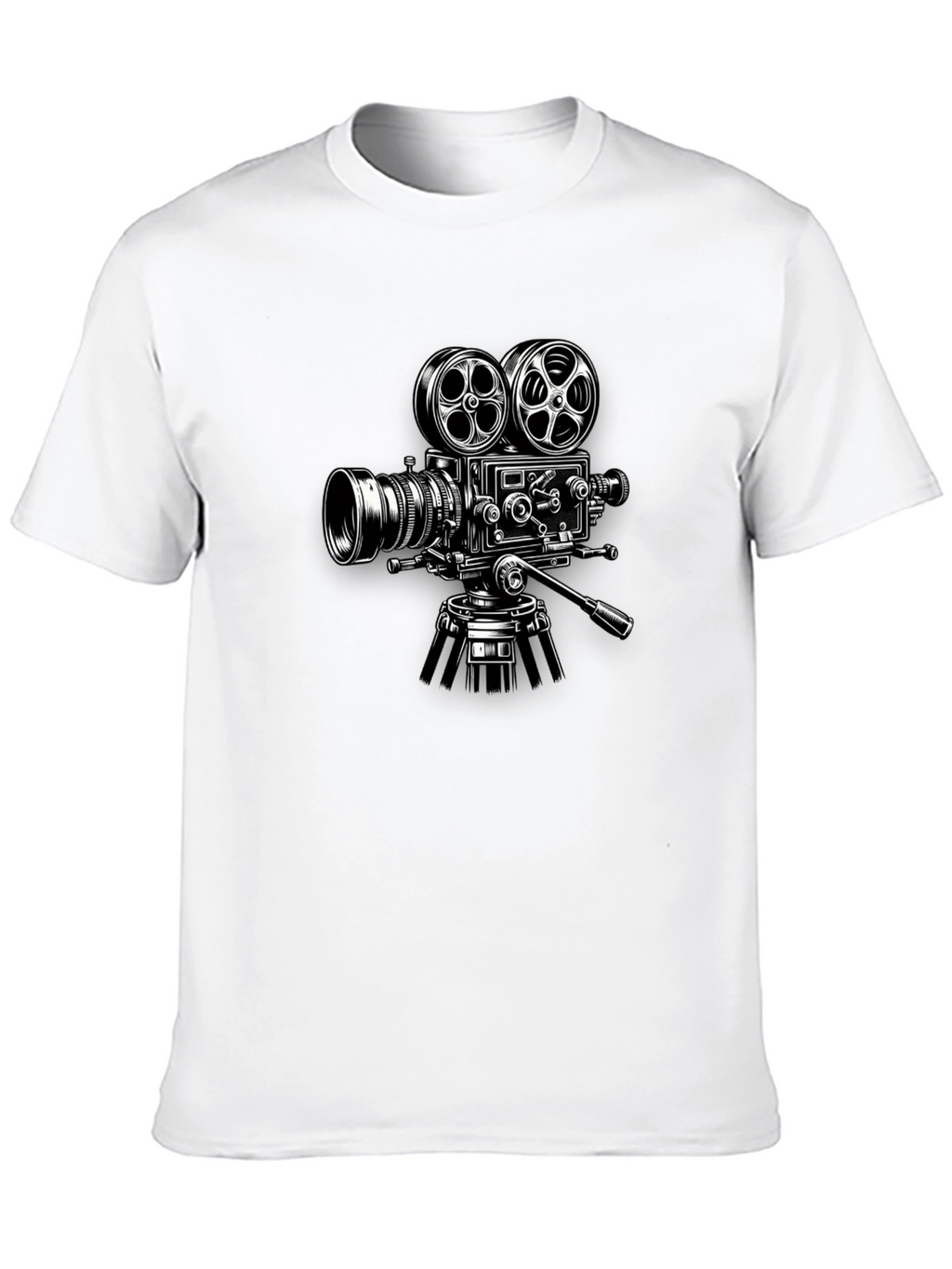 Retro Film Camera Graphic T-Shirt