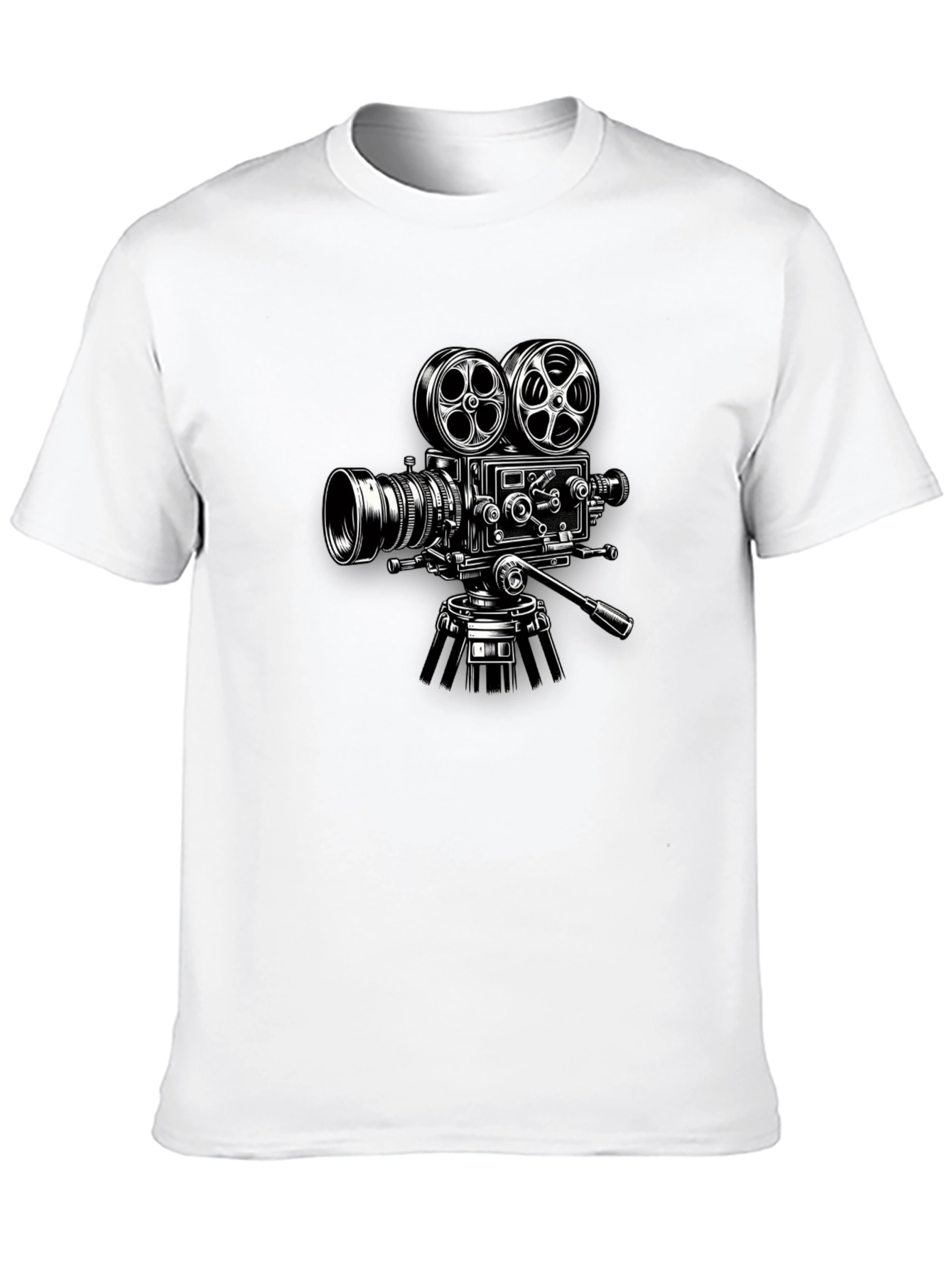 Retro Film Camera Graphic T-Shirt