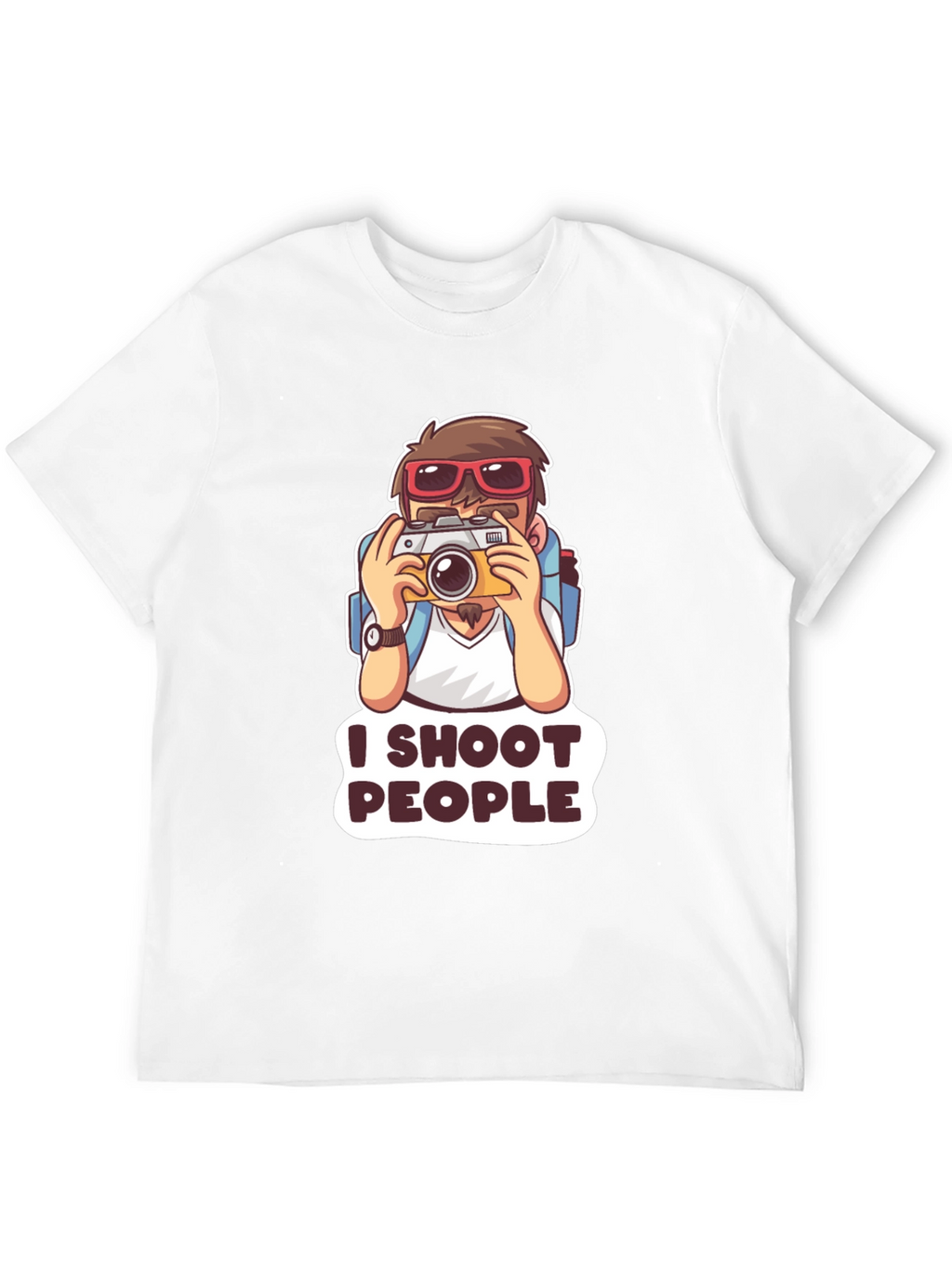 I Shoot People T-Shirt - Photography Humor Tee