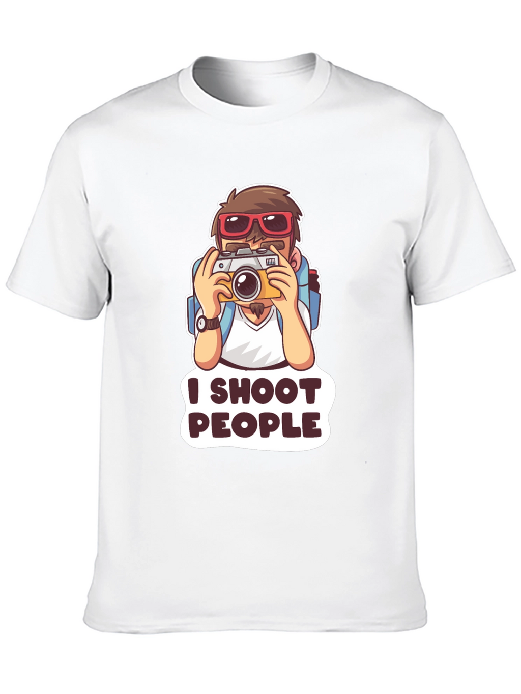 I Shoot People T-Shirt - Photography Humor Tee