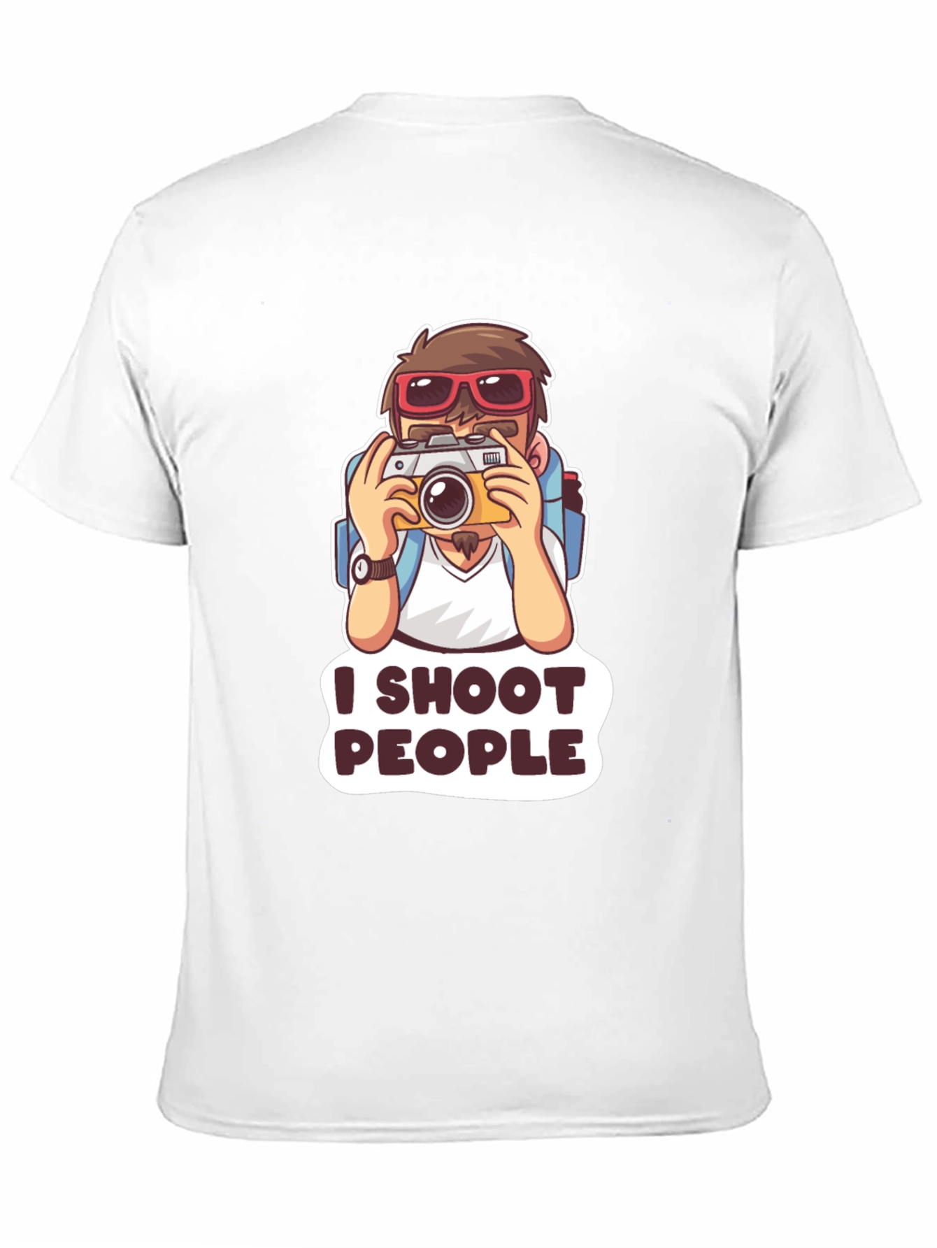 I Shoot People T-Shirt - Photography Humor Tee