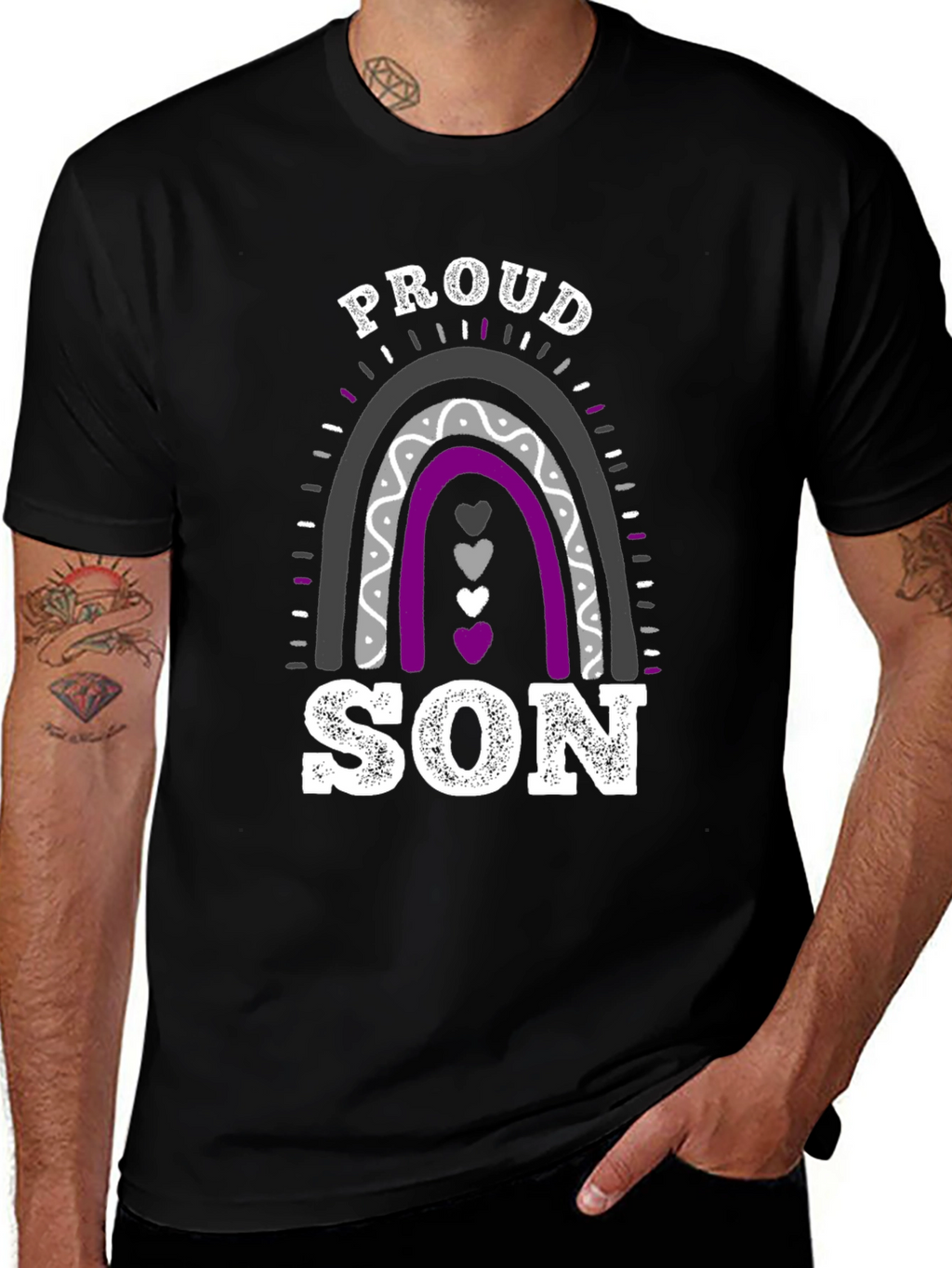 Proud Son Asexual Pride T-Shirt