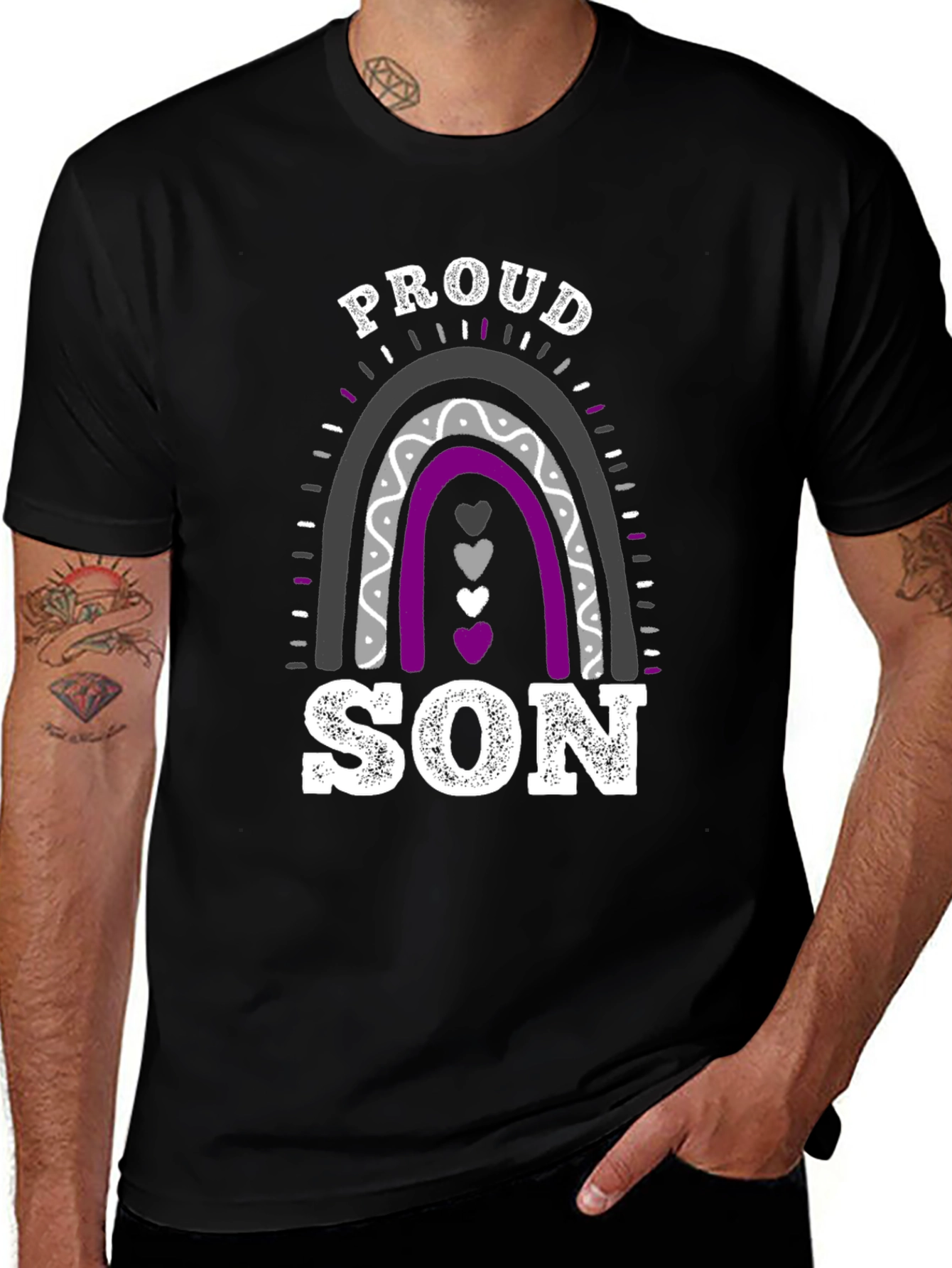 Proud Son Asexual Pride T-Shirt