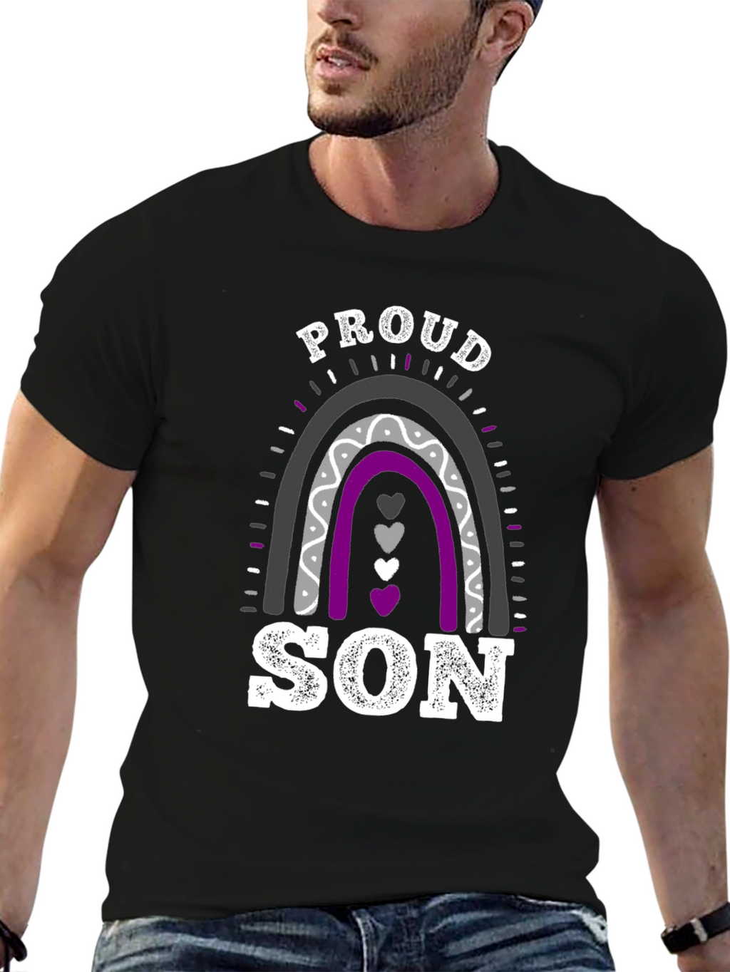 Proud Son Asexual Pride T-Shirt