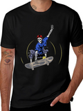 Skateboarding Skeleton T-Shirt
