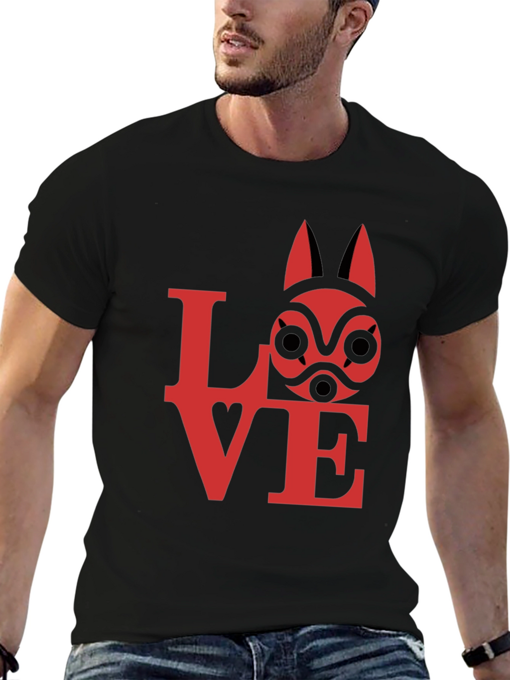 Love Mononoke T-Shirt - Unique Graphic Tee