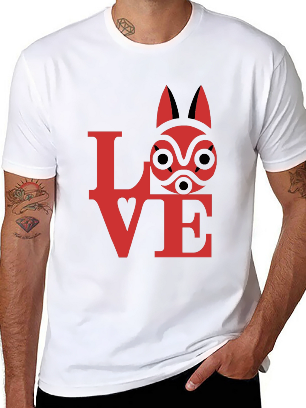 Love Mononoke T-Shirt - Unique Graphic Tee