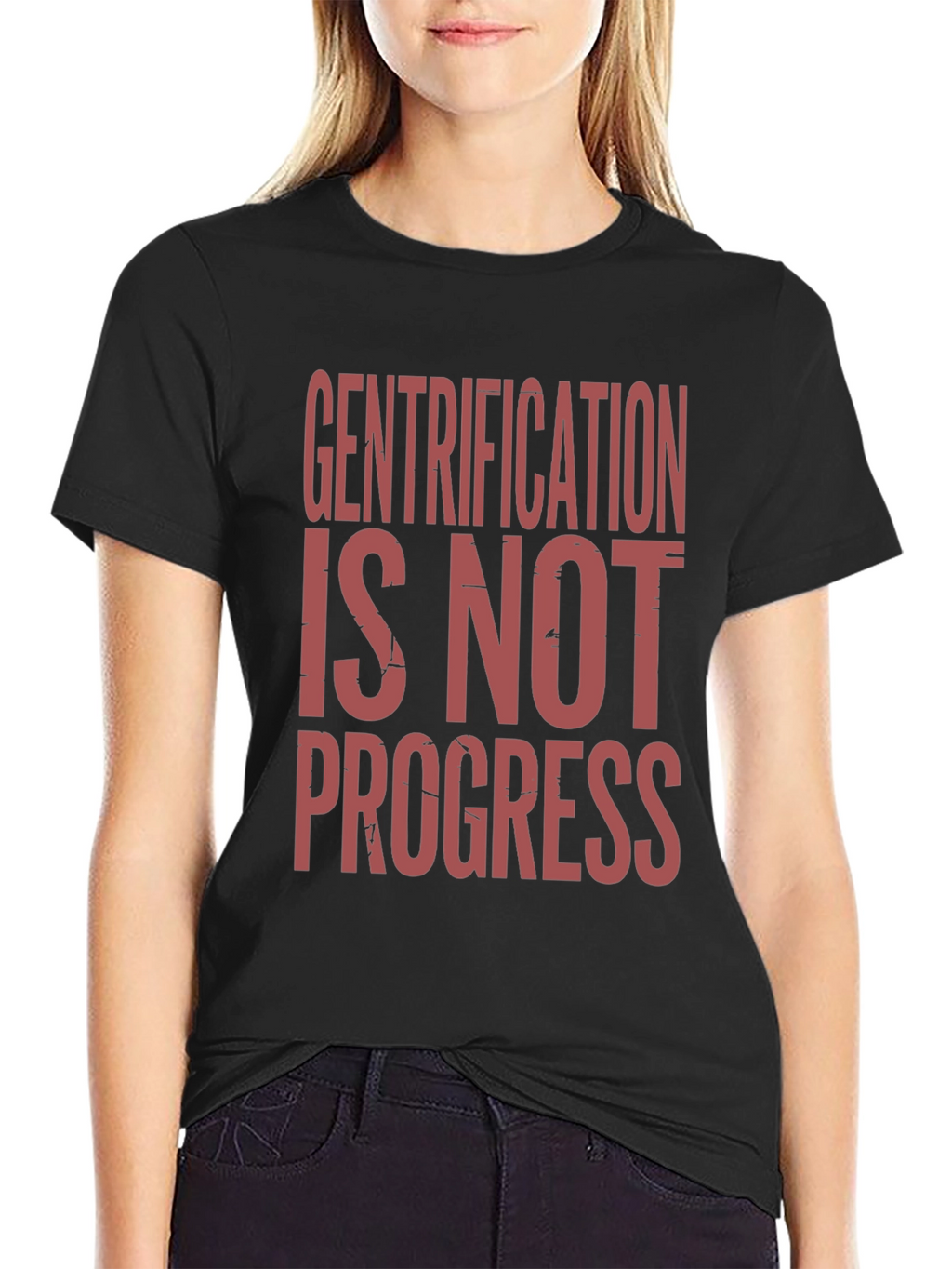 Gentrification is Not Progress Graphic Tee