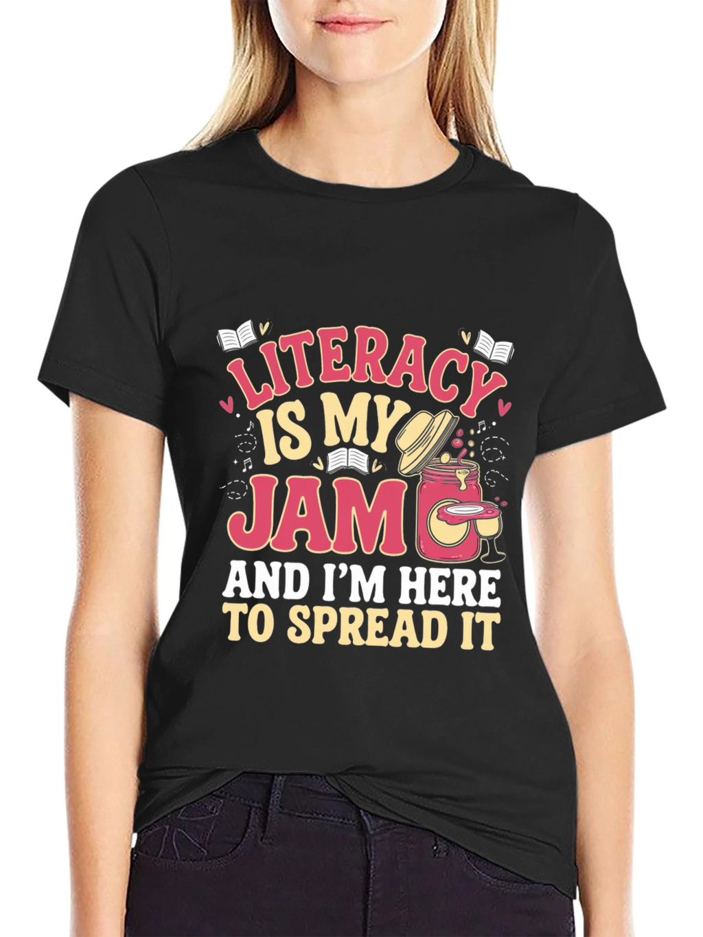 Literacy Is My Jam T-Shirt
