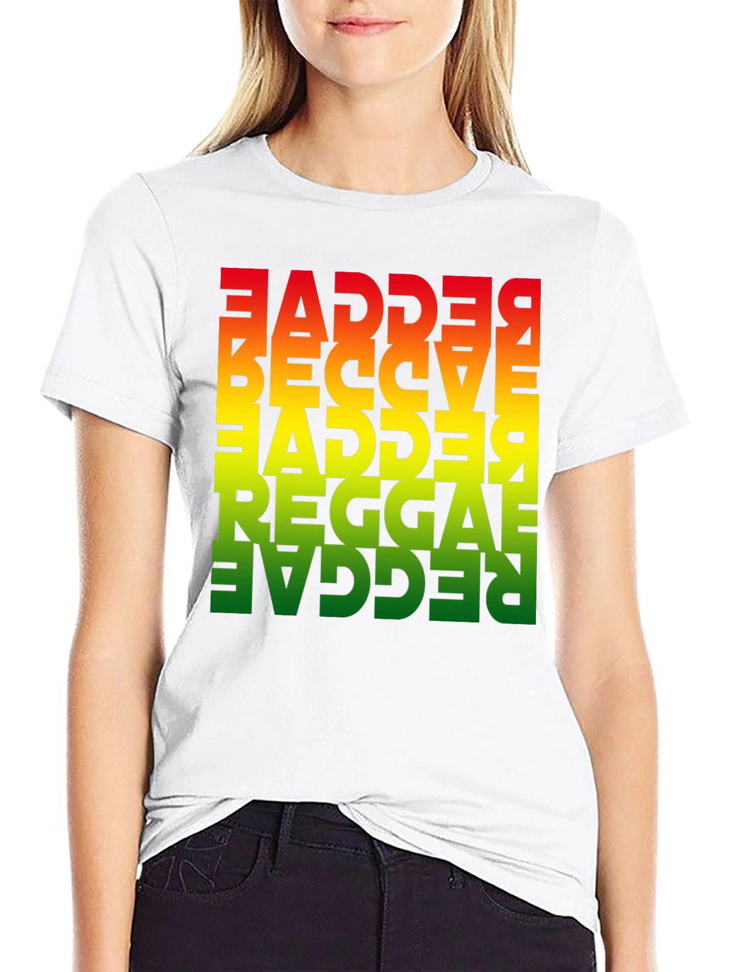 Reggae Retro Tee - Bold Rasta Style