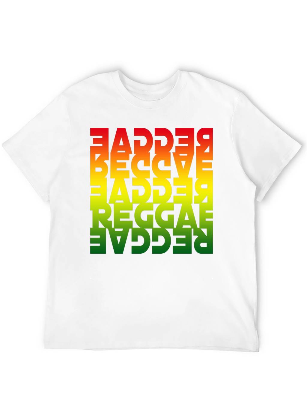 Reggae Retro Tee - Bold Rasta Style