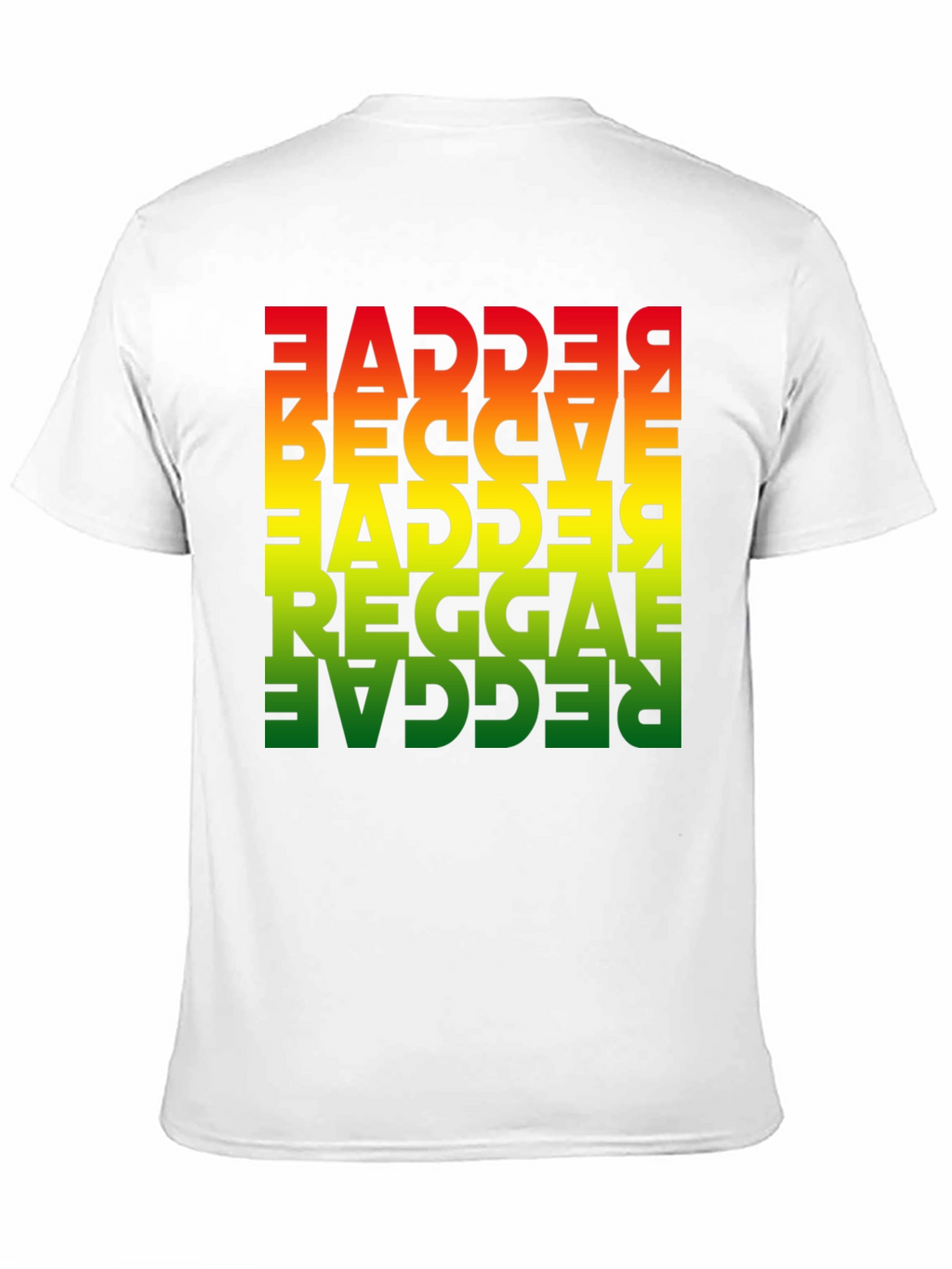 Reggae Retro Tee - Bold Rasta Style