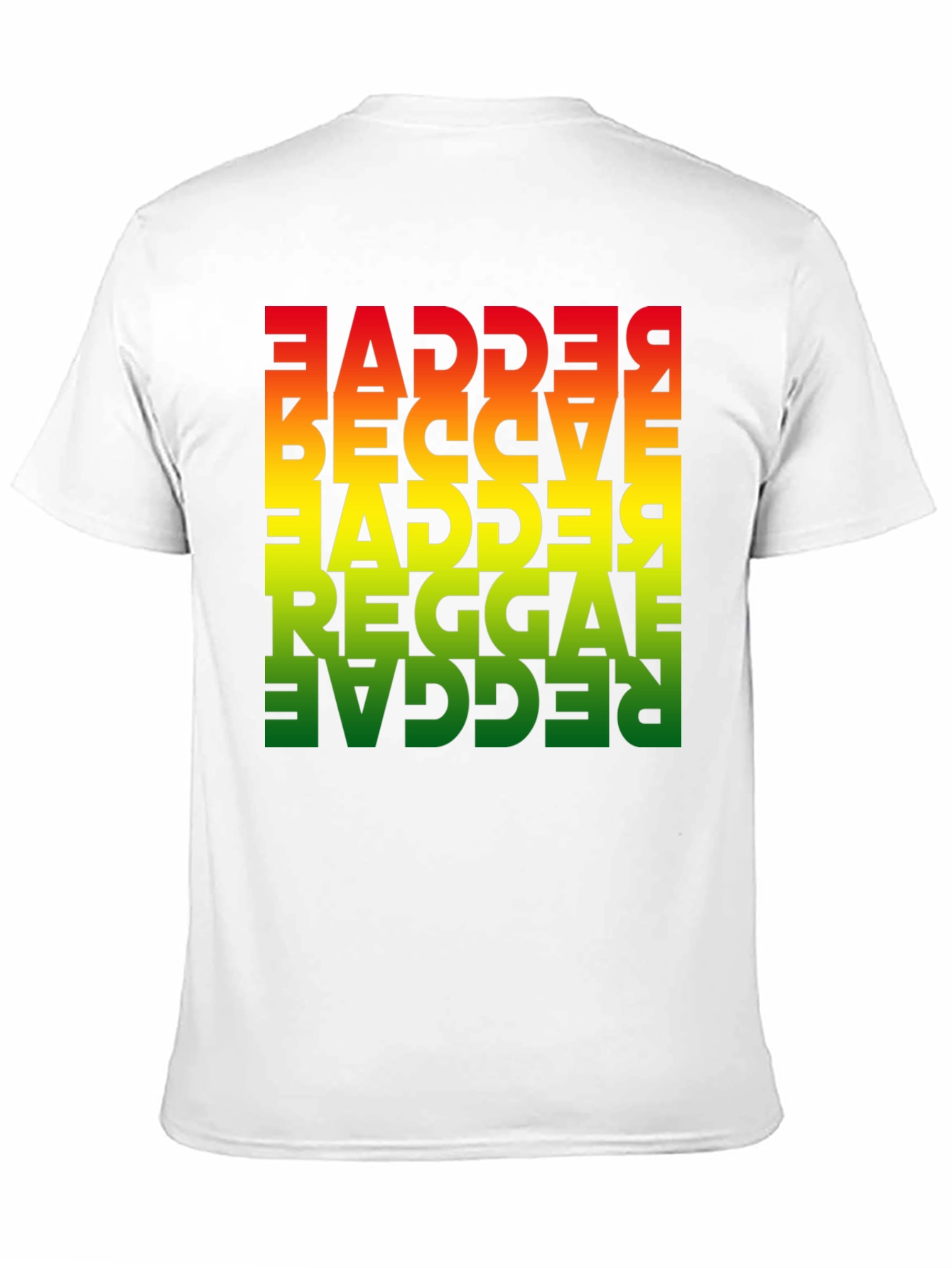 Reggae Retro Tee - Bold Rasta Style